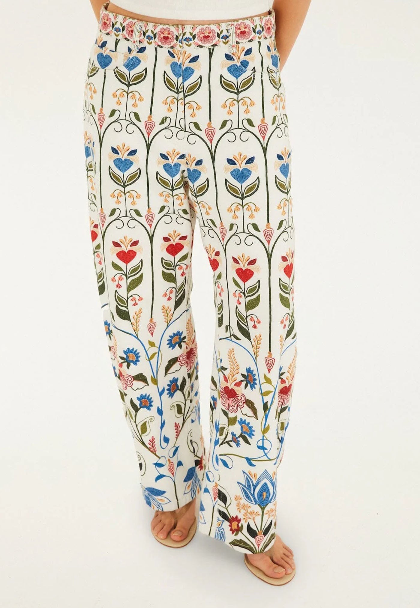 Fraga Print Pants - Multi