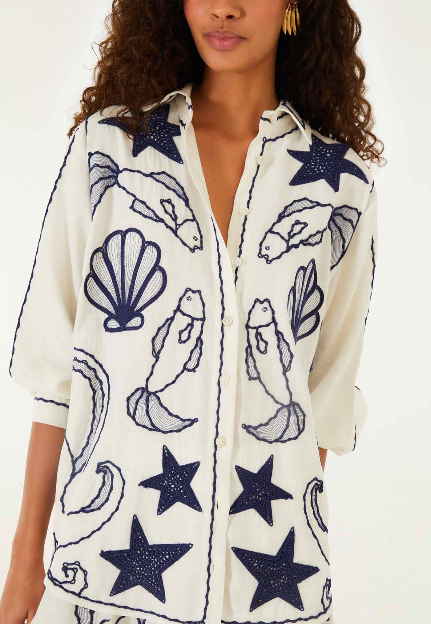 Fresh Fish Shirt - Off White
