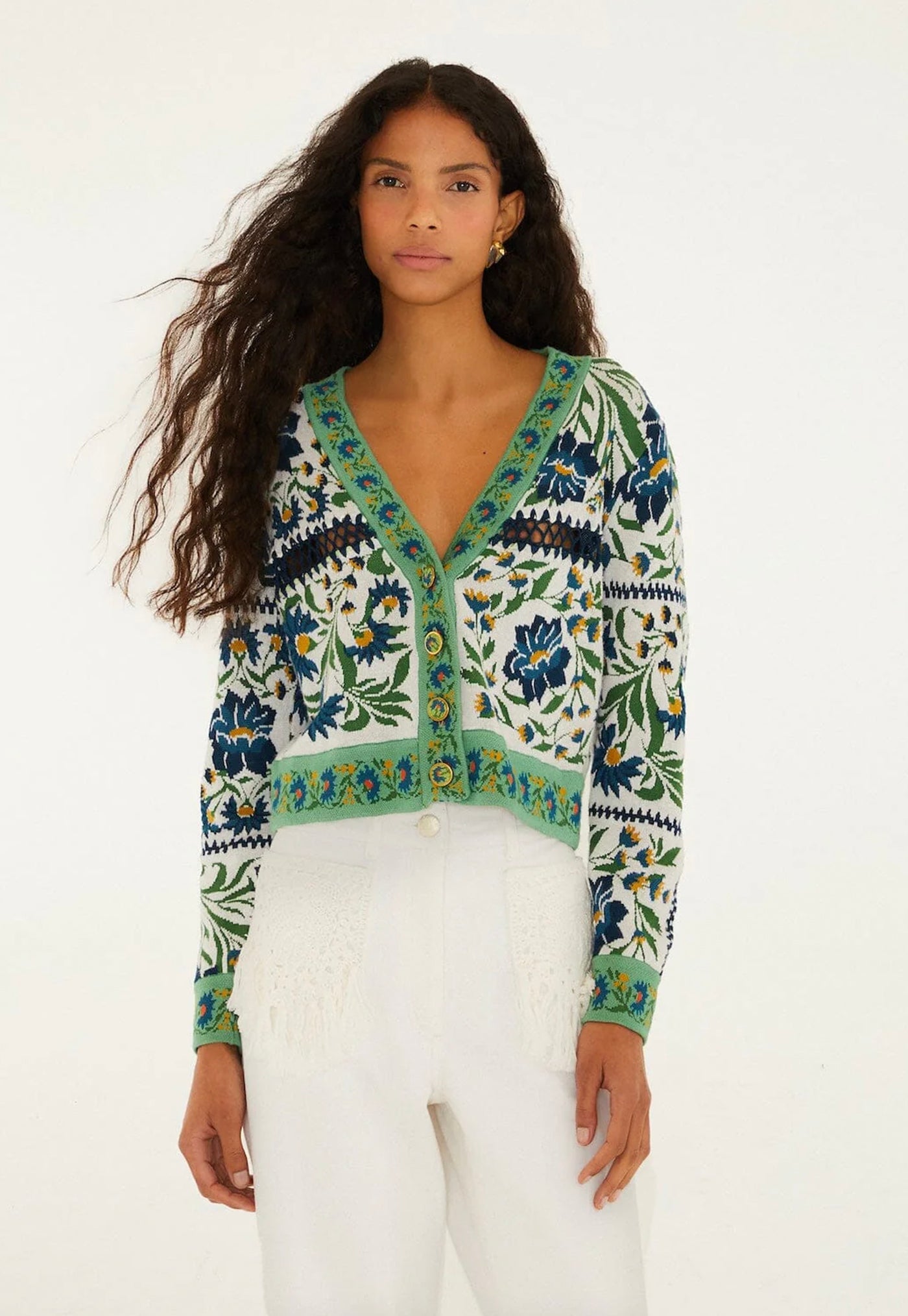Manoela Knit Cardigan - Off White
