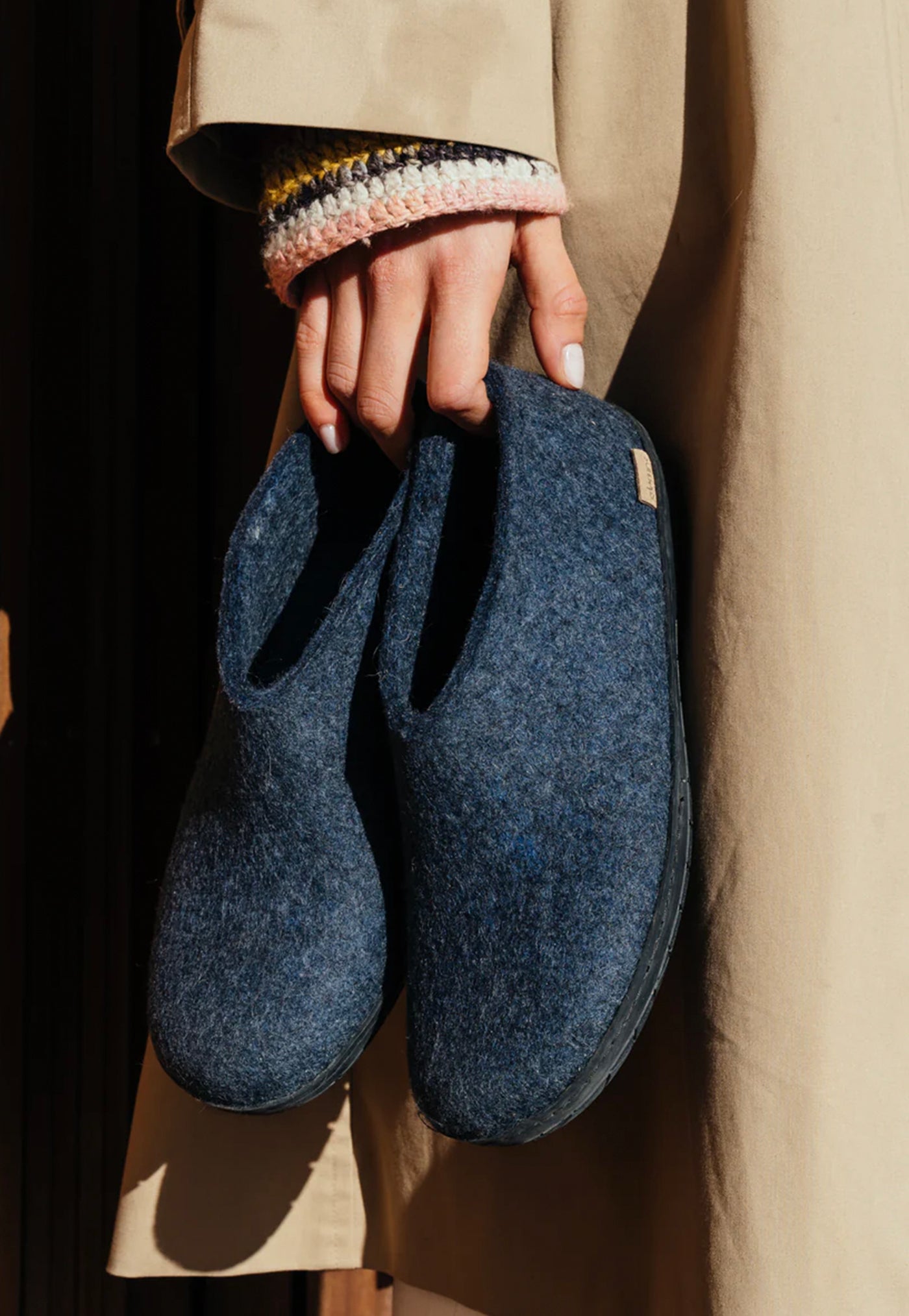 The Black Rubber Shoe - Denim