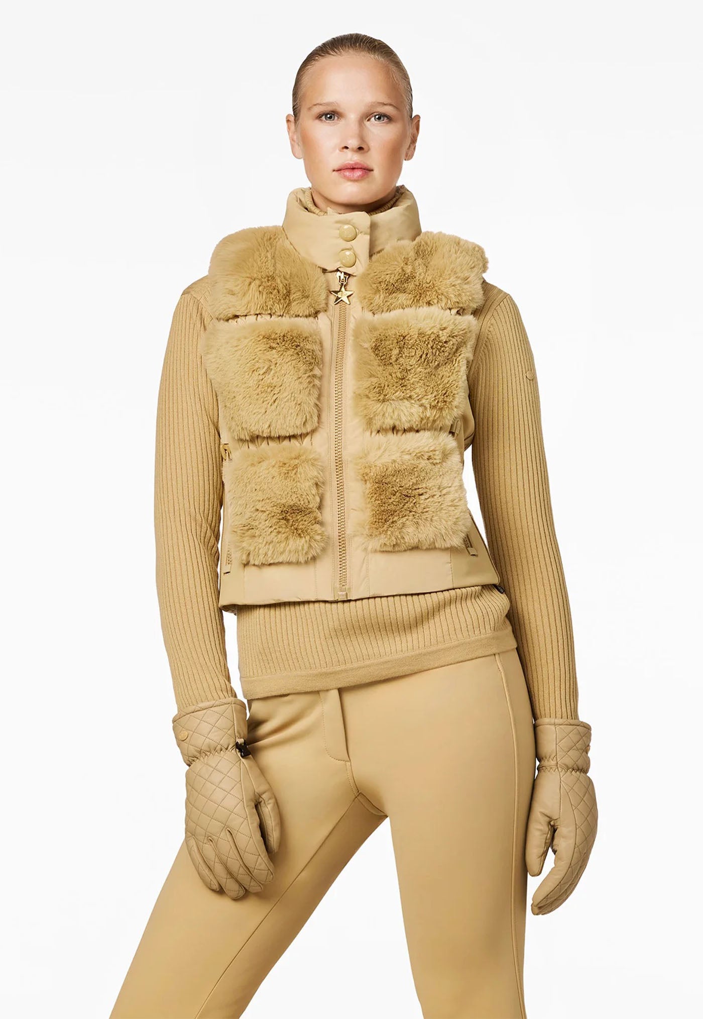 Chic Body Warmer - Caramello