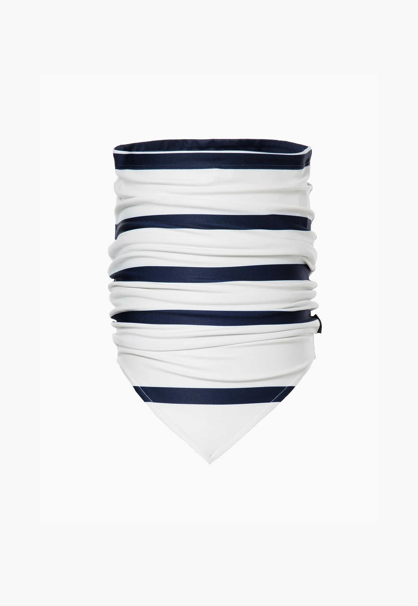 Fluide Neckwarmer - Breton Stripe Cream/Blue