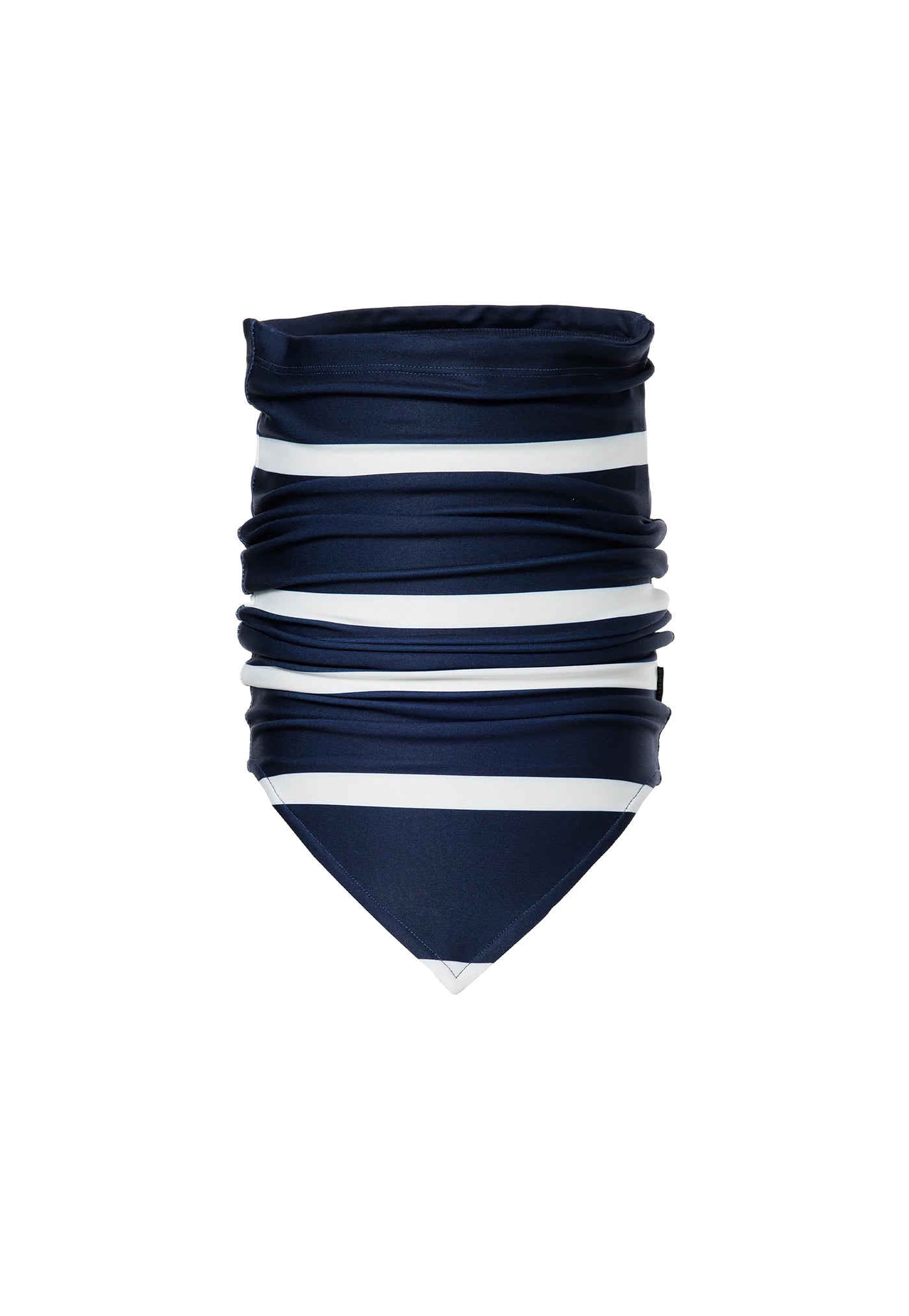 Fluide Neckwarmer - Breton Stripe Blue/Cream
