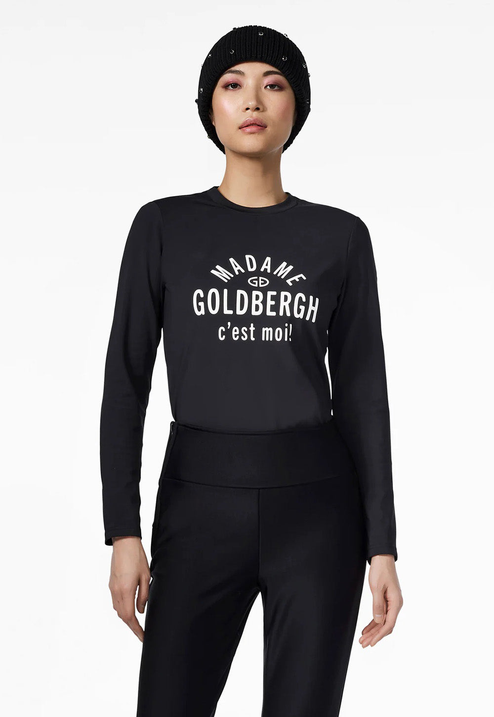 Madame Long Sleeve Tee - Black