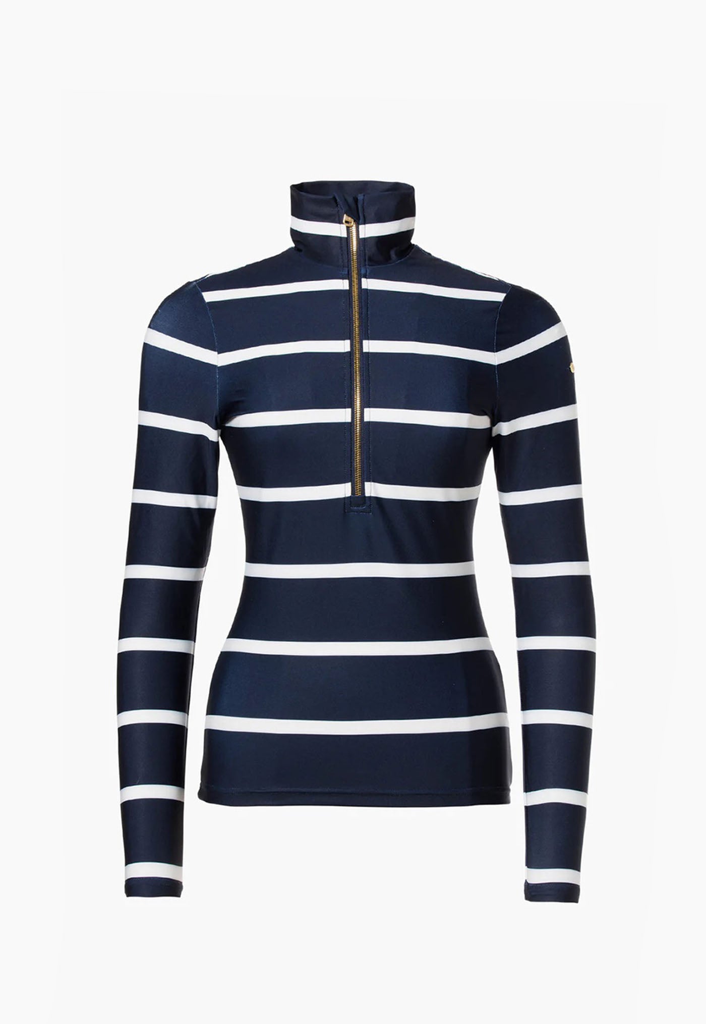 Maxime Ski Pully - Breton Stripe Blue/Cream