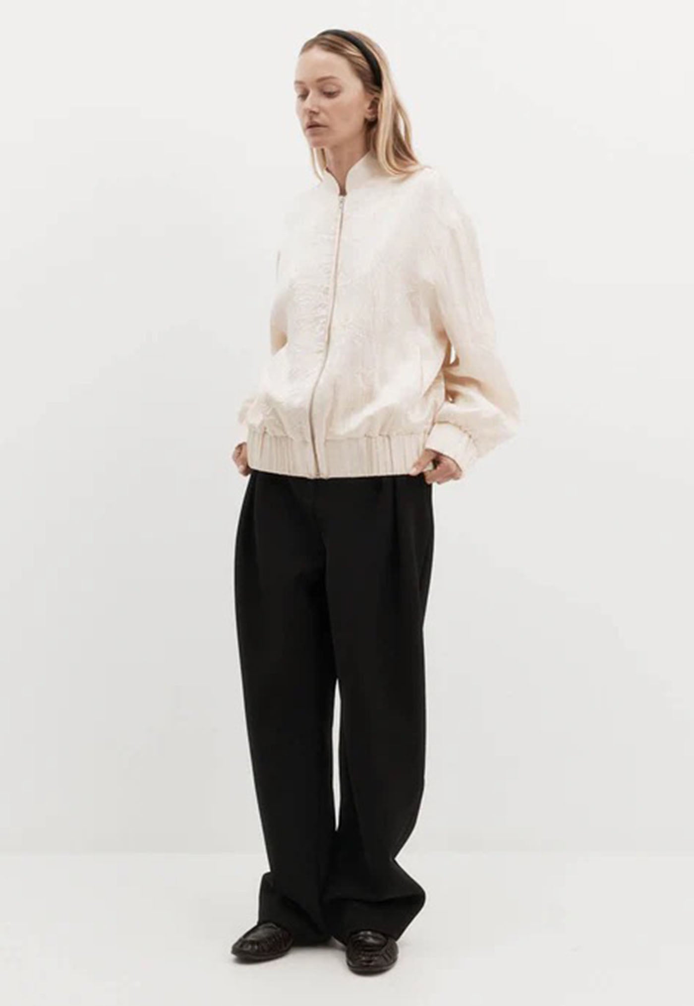 Bram Jacket - Ivory