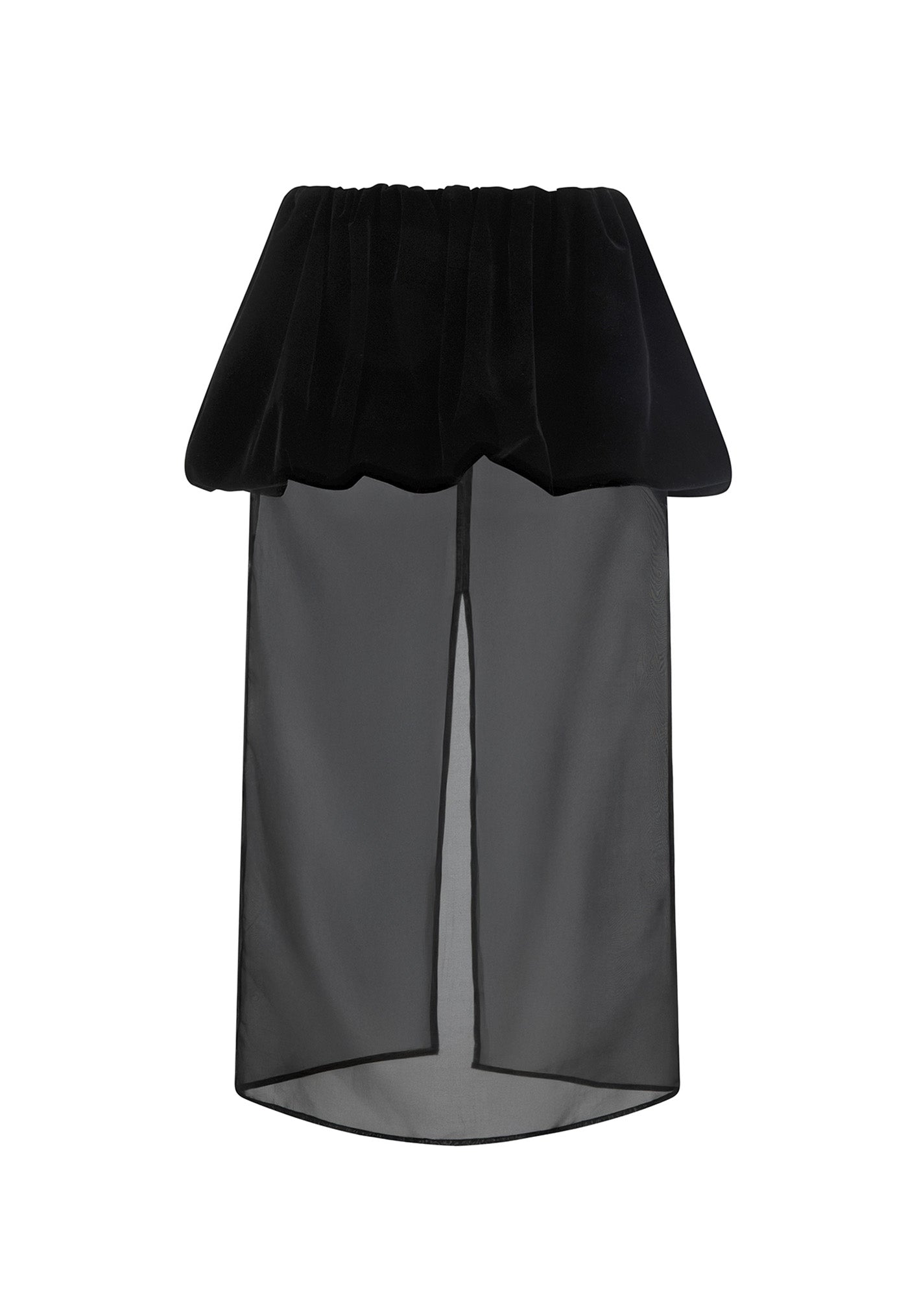 Macy Skirt - Black Velvet