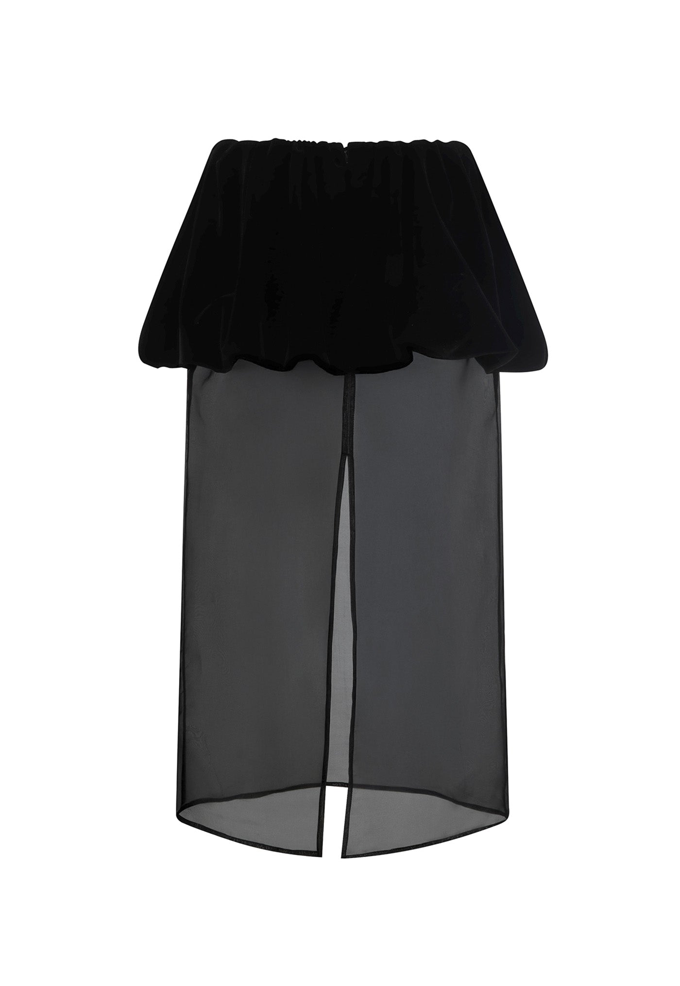 Macy Skirt - Black Velvet