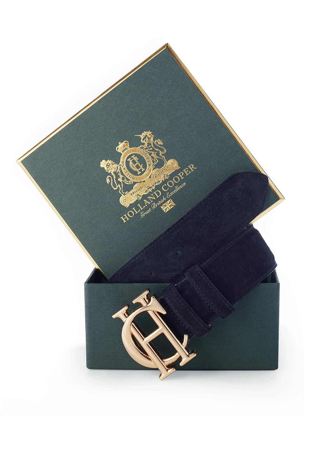 HC Classic Belt Suede - Ink Navy