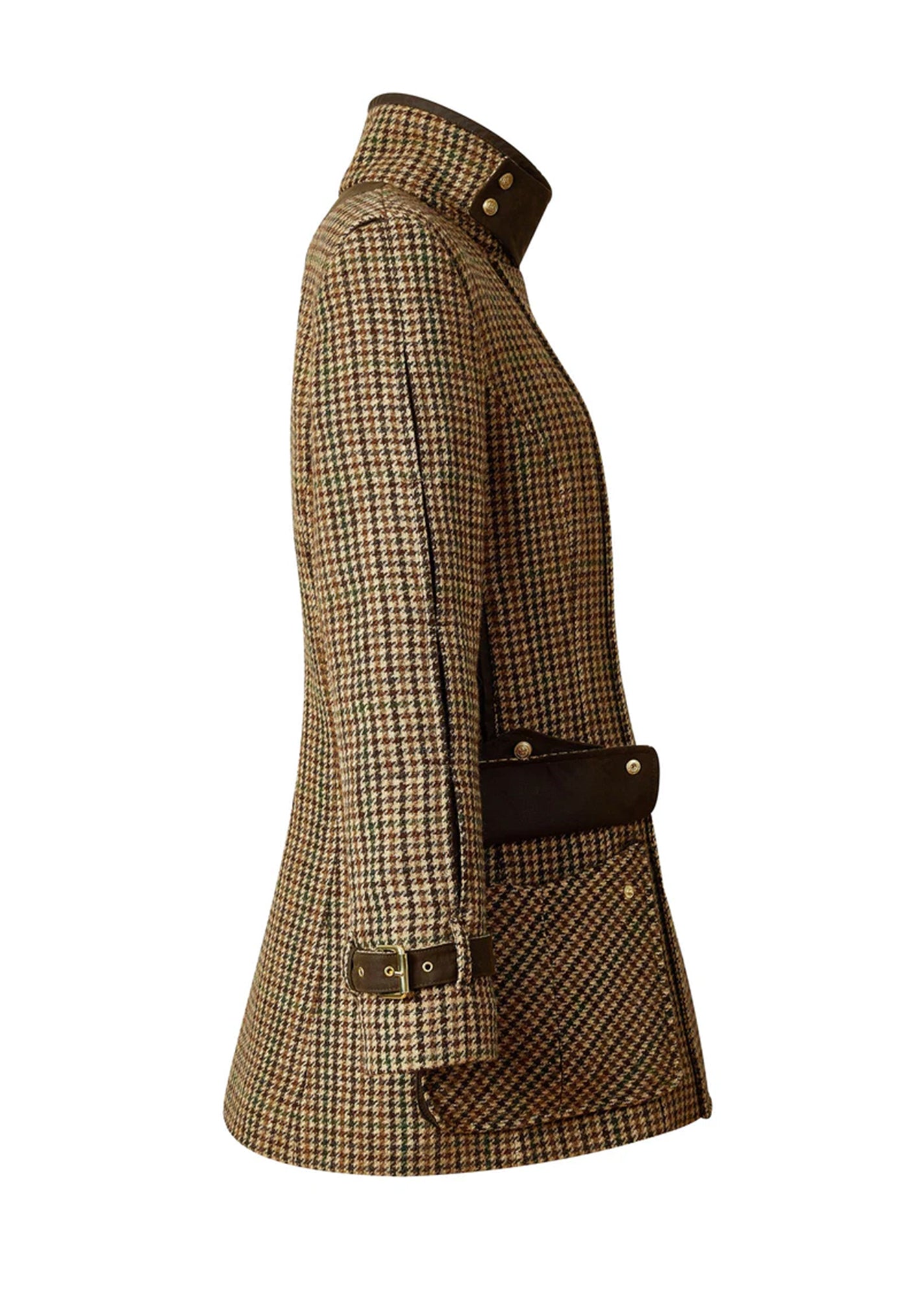 Balmoral Field Coat - Hailes Green Tweed