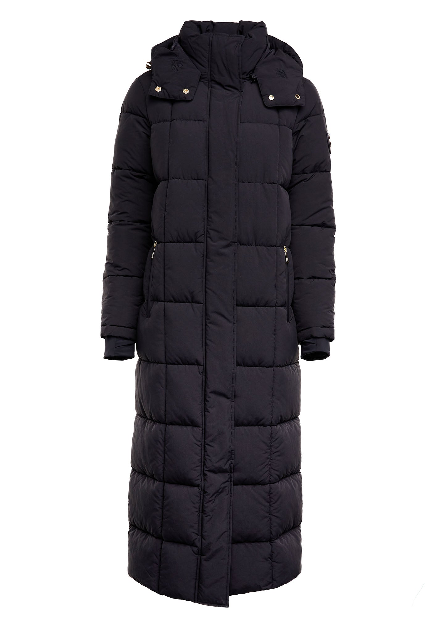 Carrington Longline Coat - Black