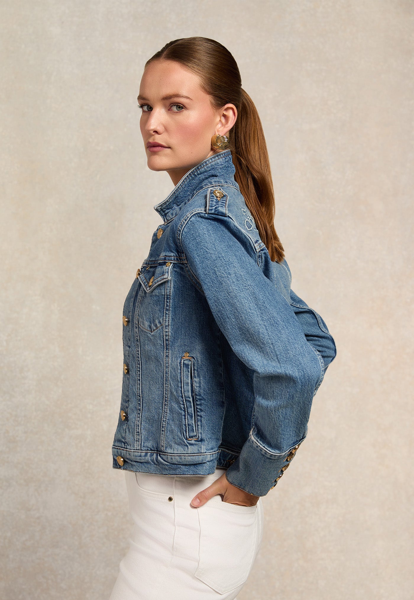Iconic Denim Jacket - Classic Indigo