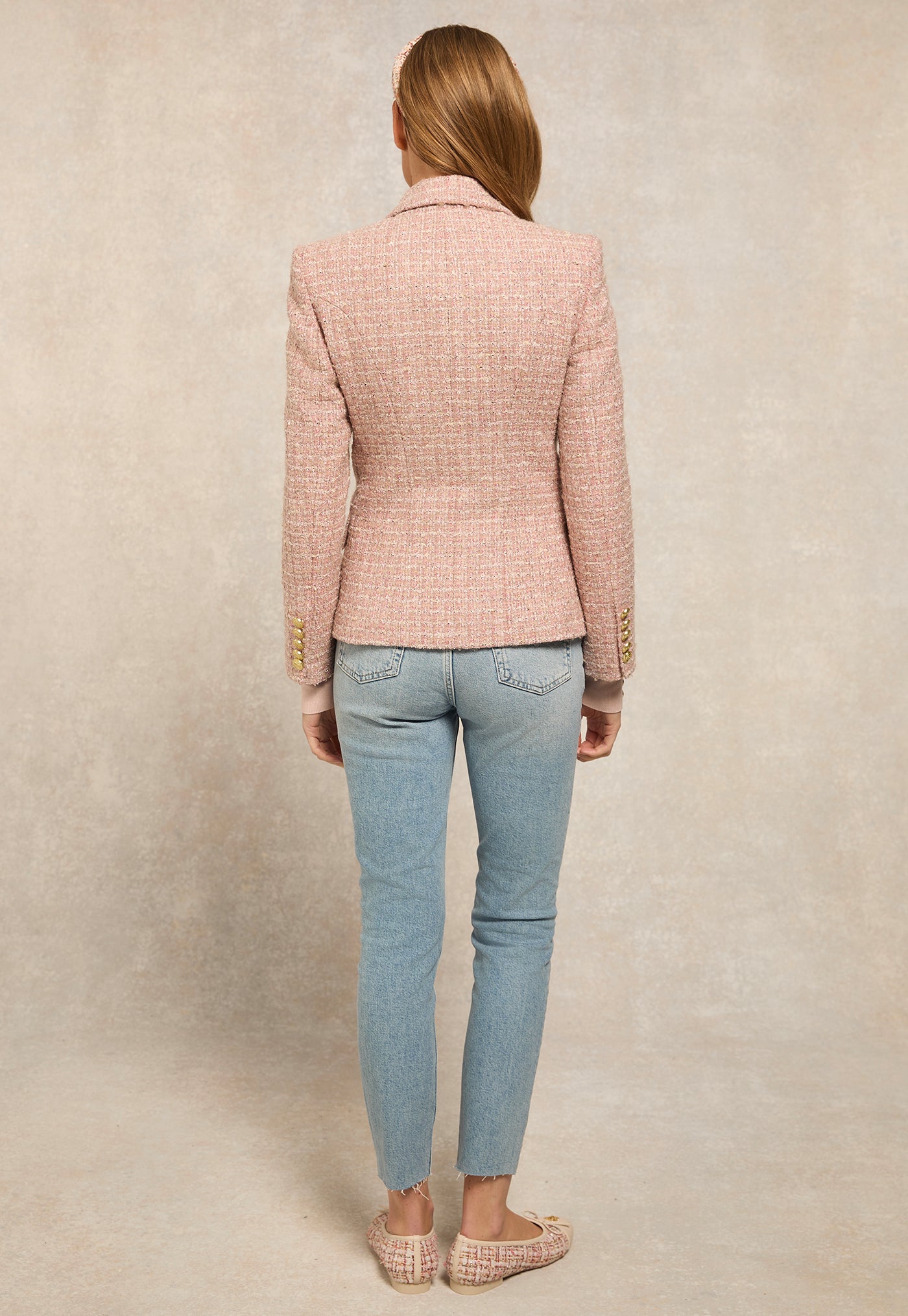 Knightsbridge Blazer - Dusky Rose