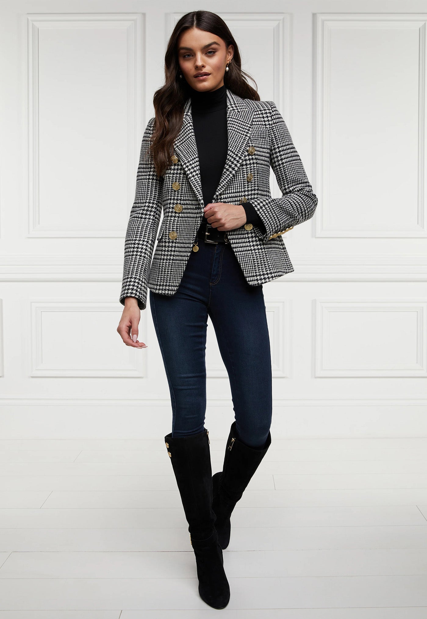 Knightsbridge Blazer - Large Scale Pow Mono