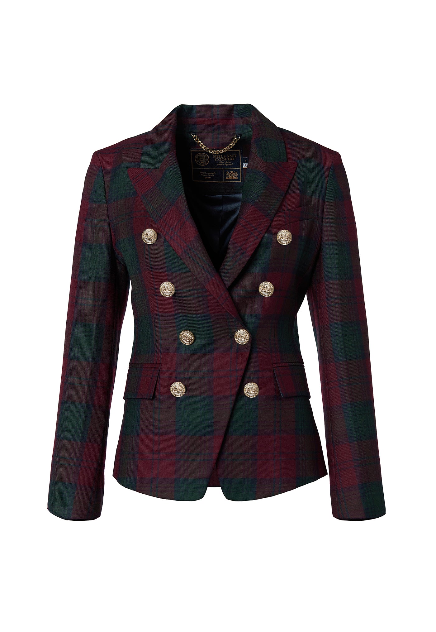 Knightsbridge Blazer - Mulberry Tartan