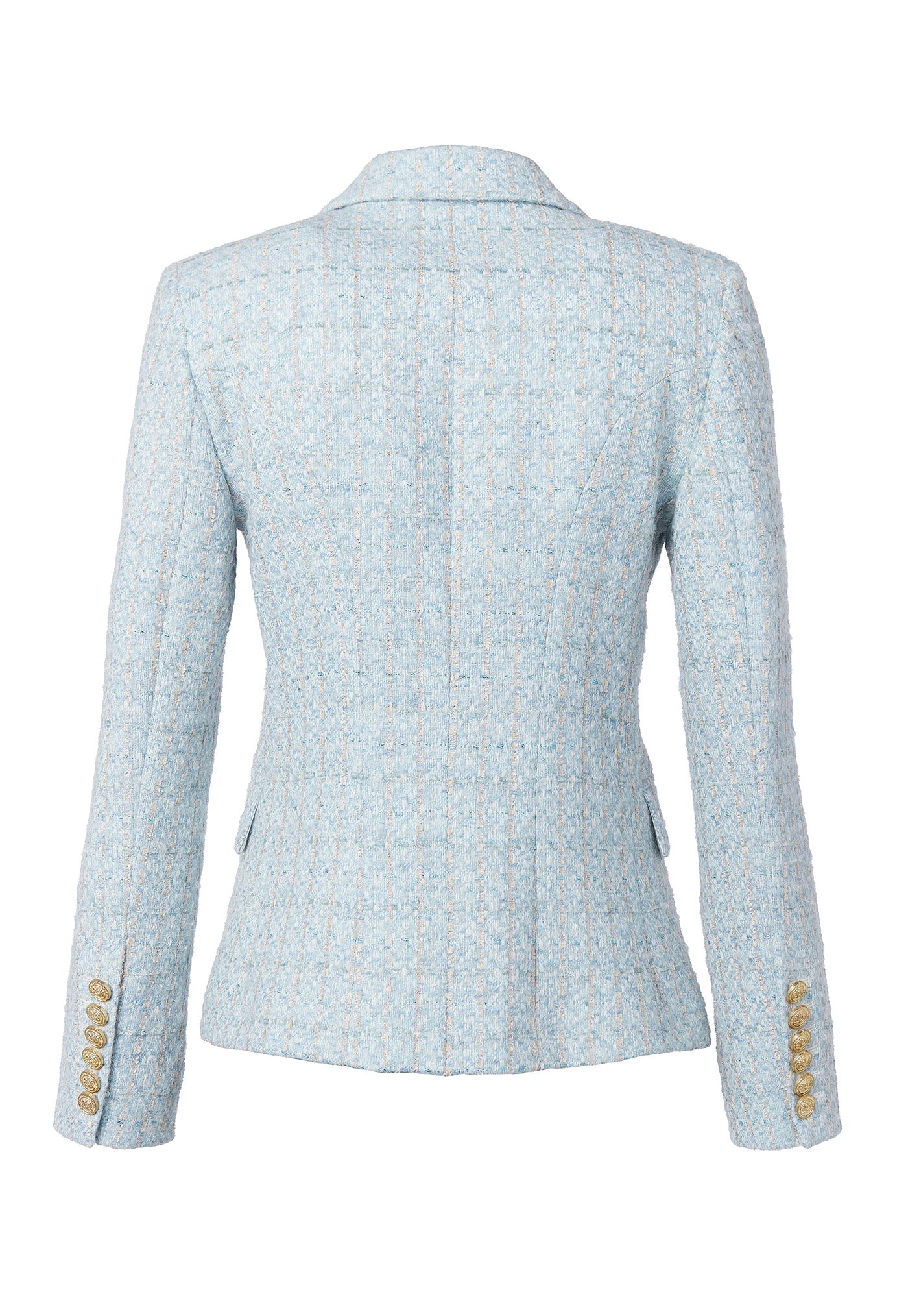 Knightsbridge Blazer - Sky Blue Boucle