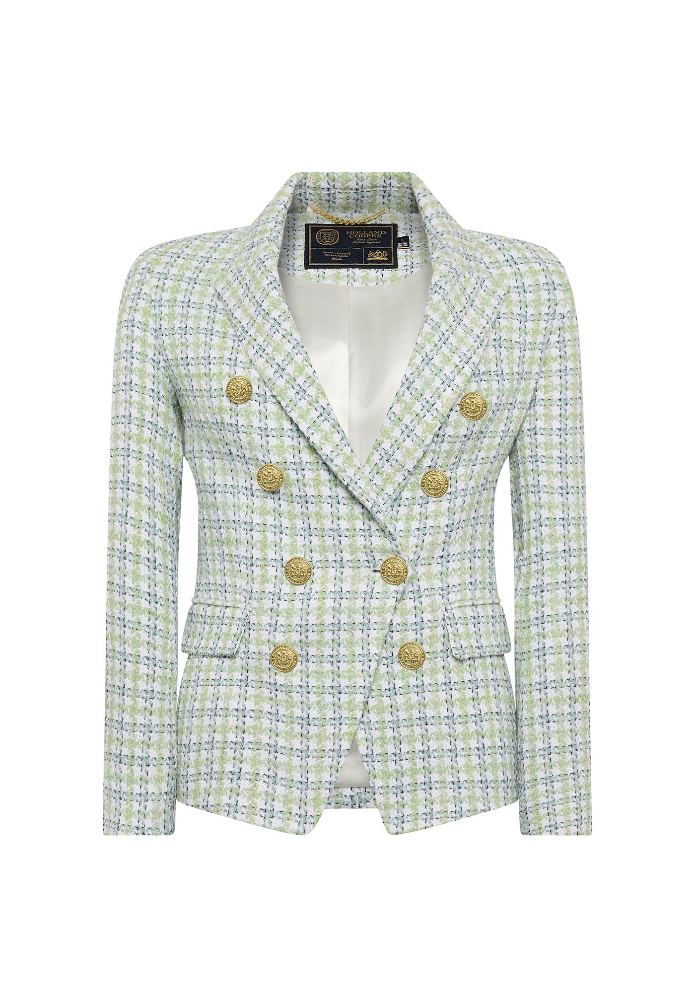 Knightsbridge Blazer - Darwin Green Boucle