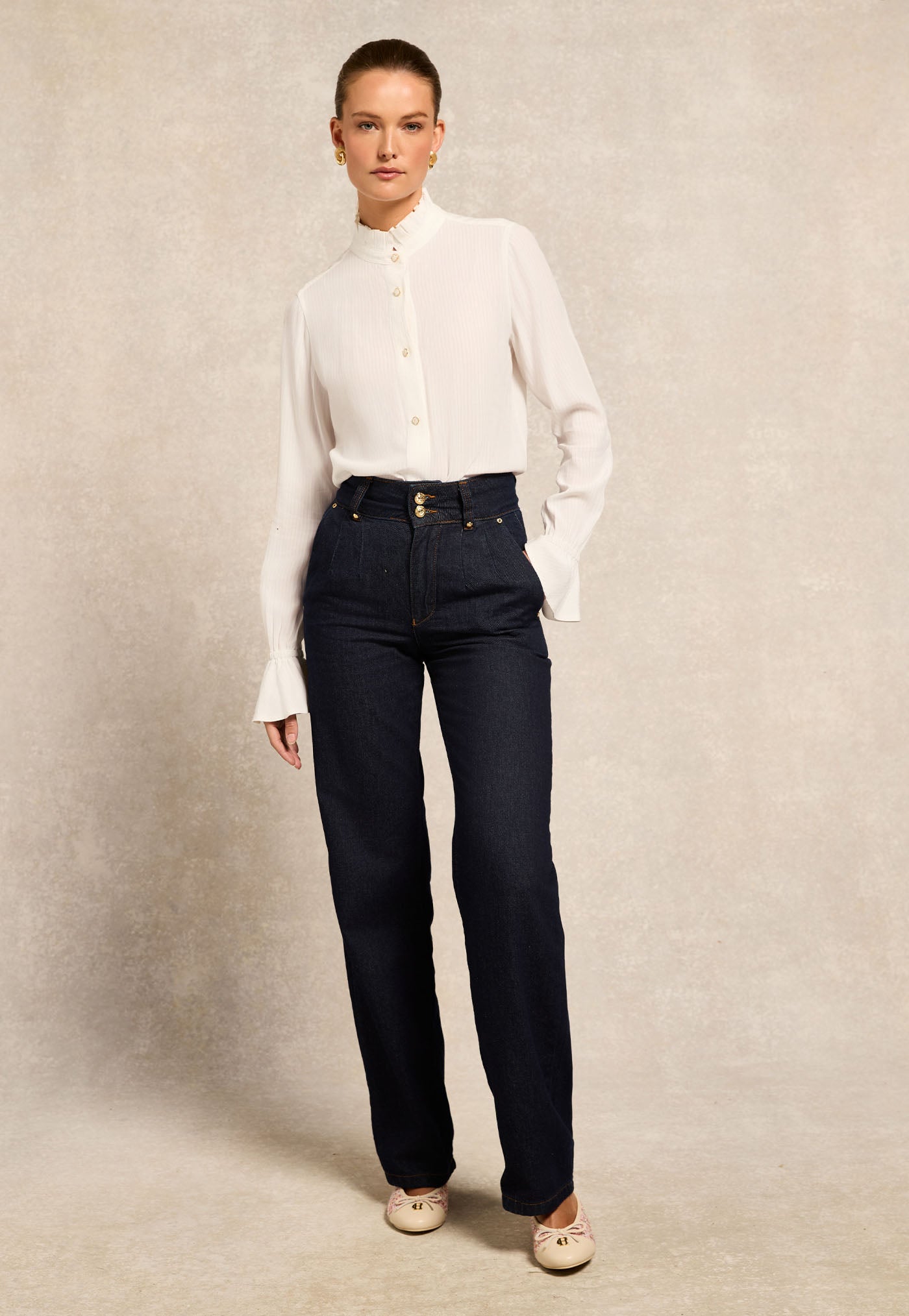 Lilibet Shirt - White