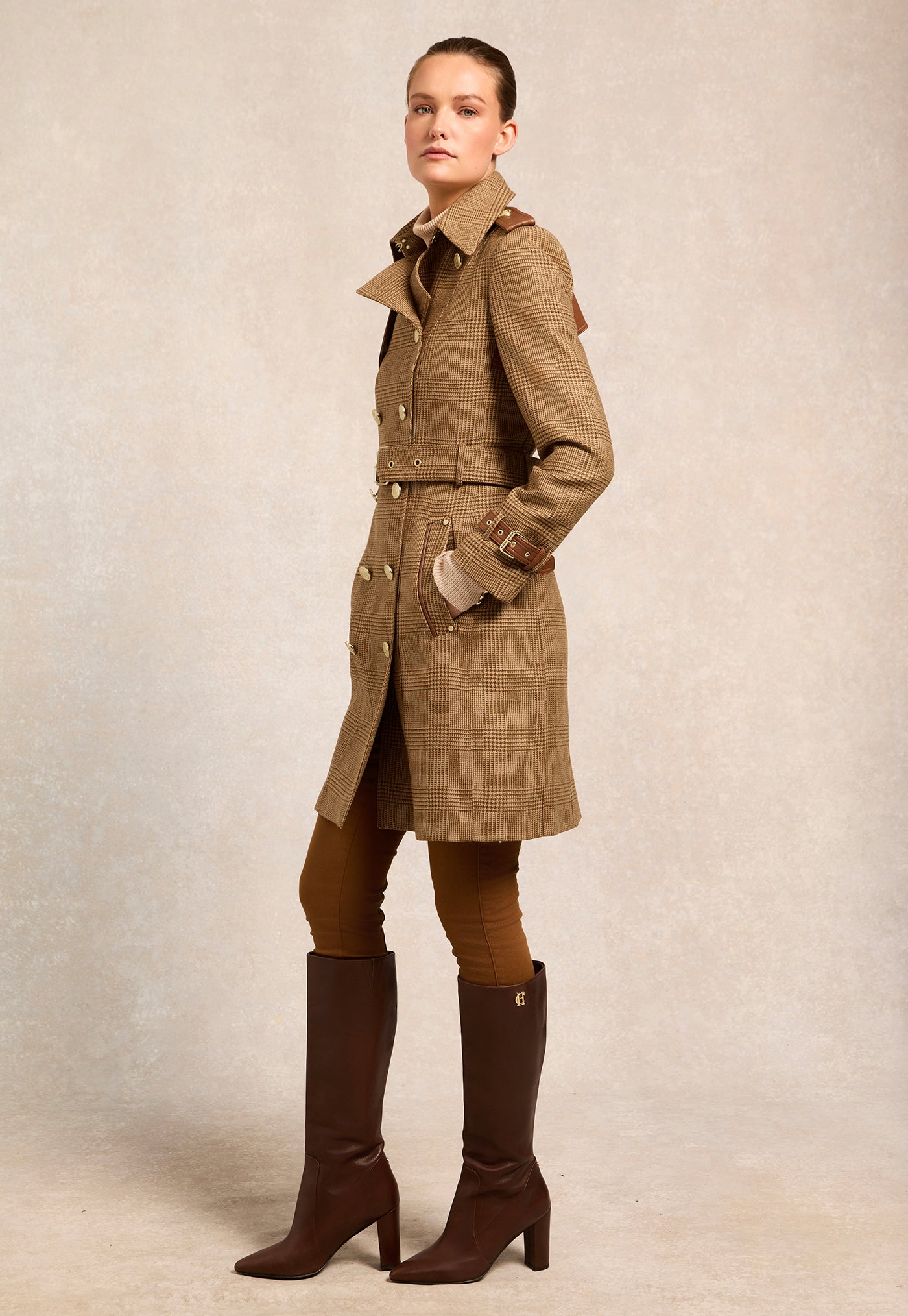 Marlborough Trench Coat - Tawny
