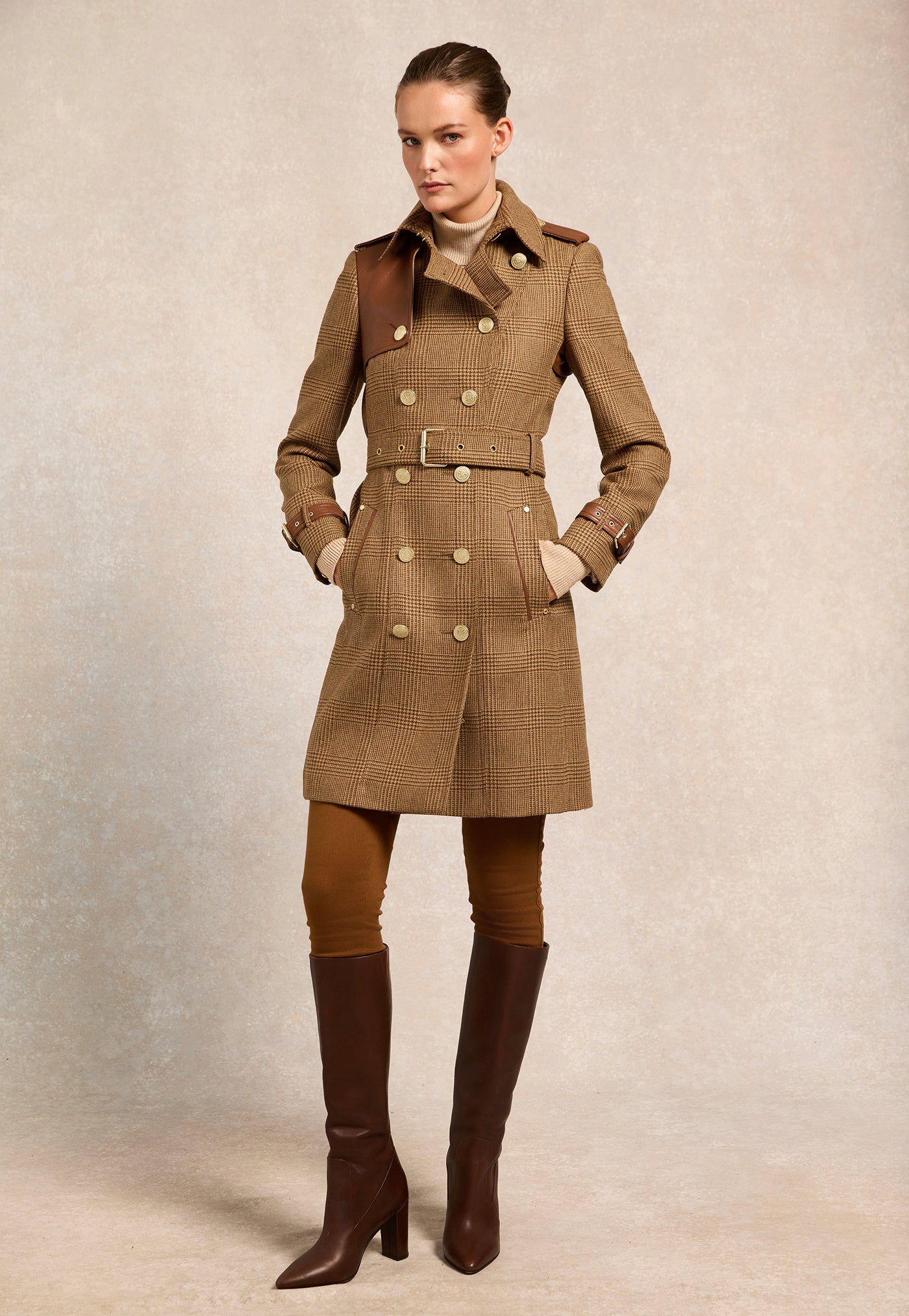 Marlborough Trench Coat - Tawny