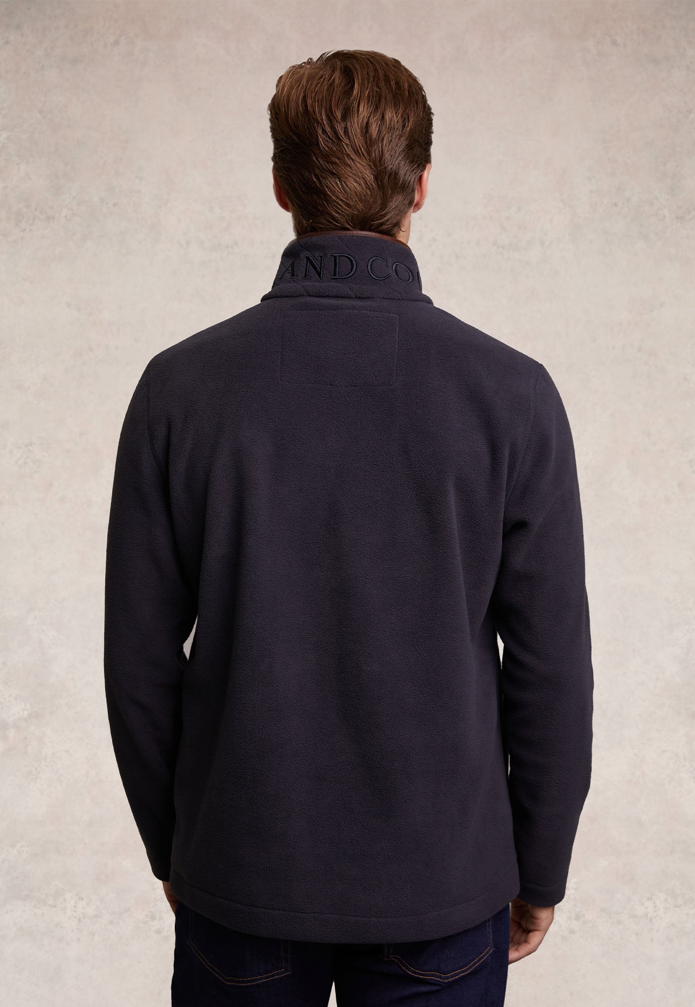 Men's Country Fleece Quarter Zip - Ink Navy