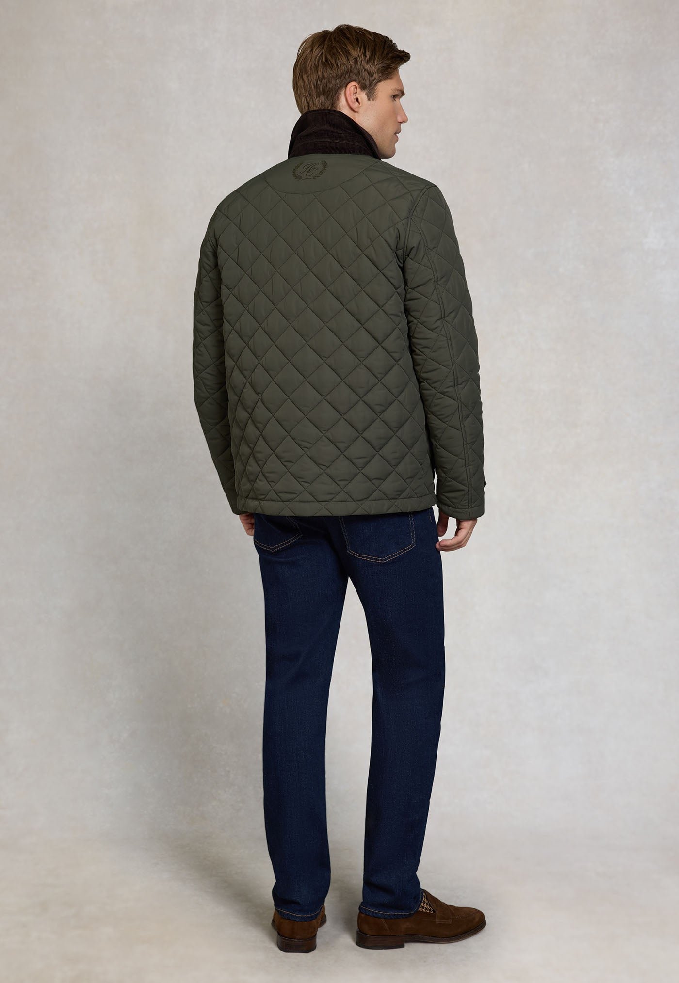 Men's Quilted Liner Jacket - Army Khaki