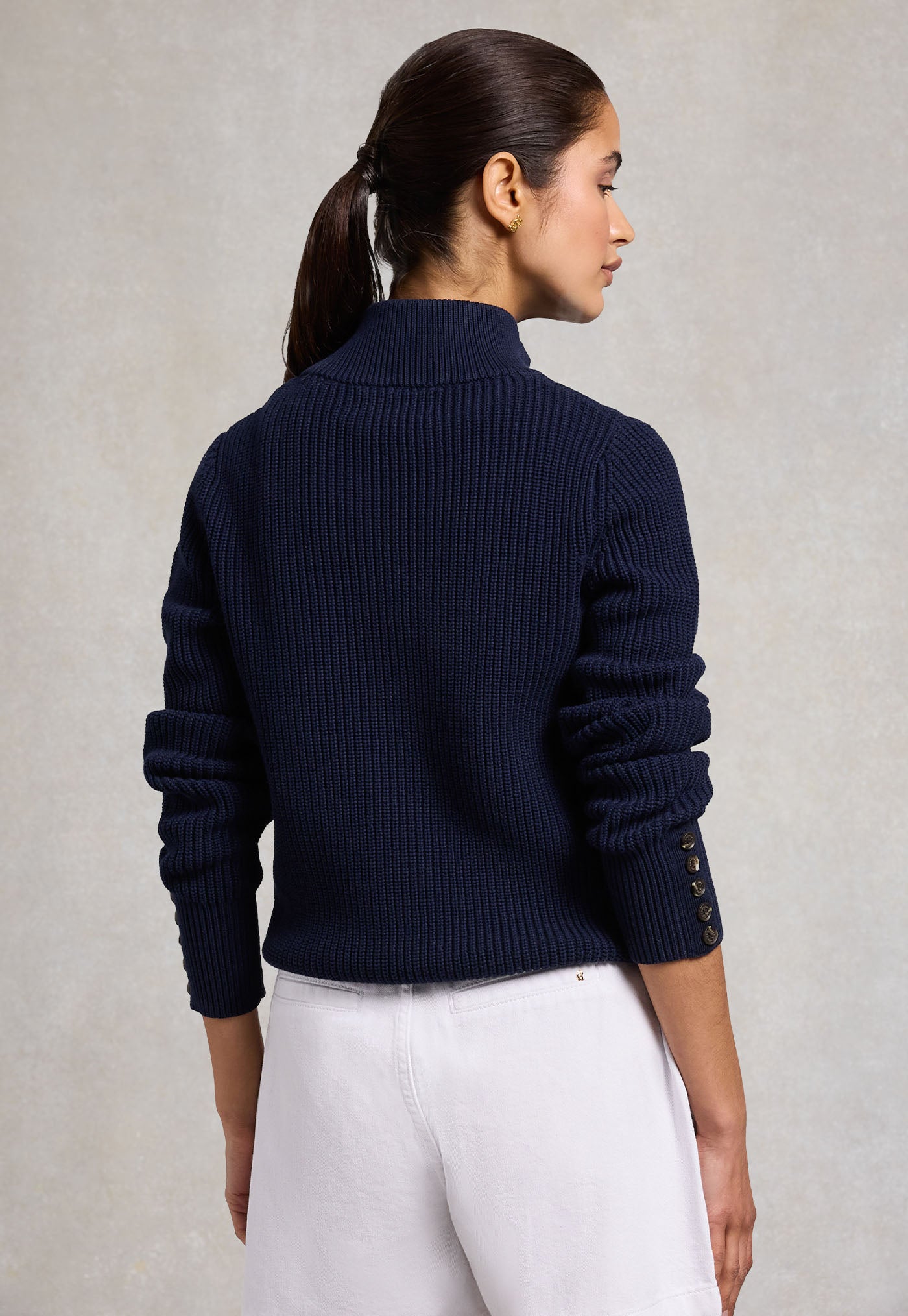 Northleach Cardigan - Ink Navy