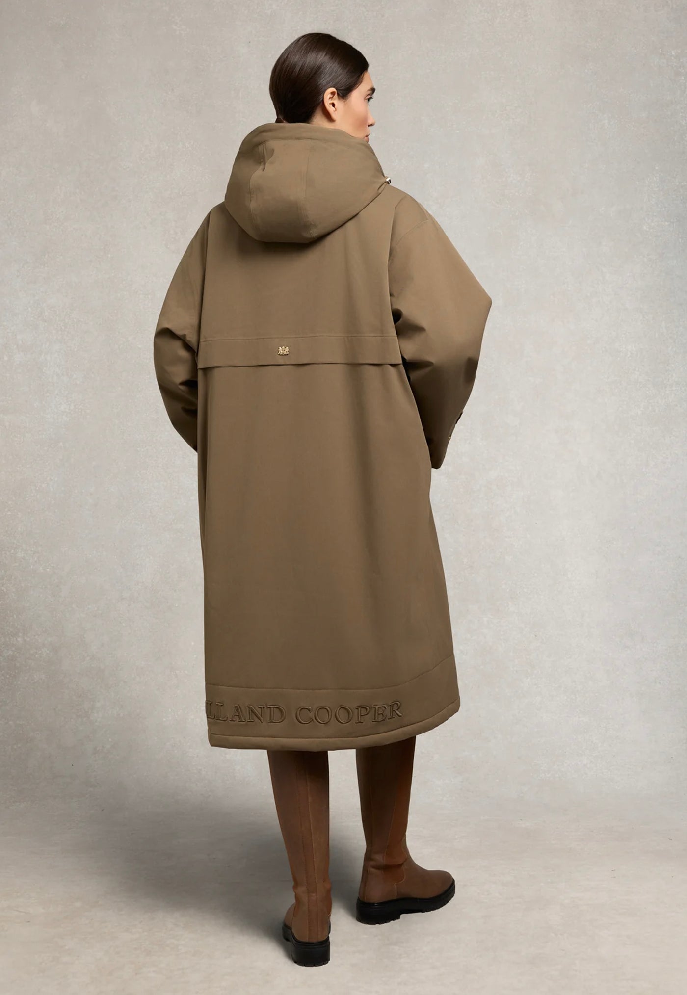 One Size Waterproof Coat - Mink