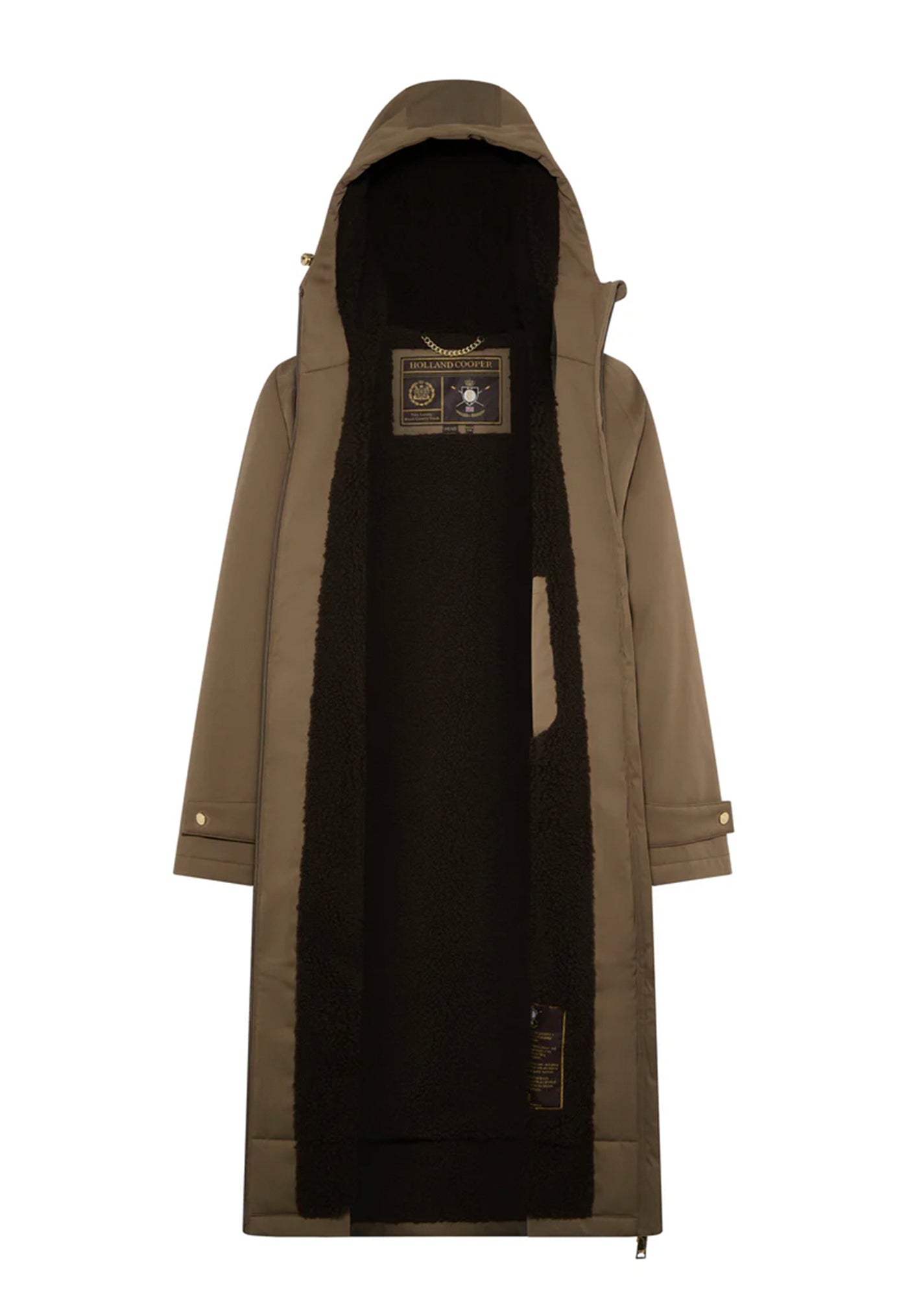 One Size Waterproof Coat - Mink