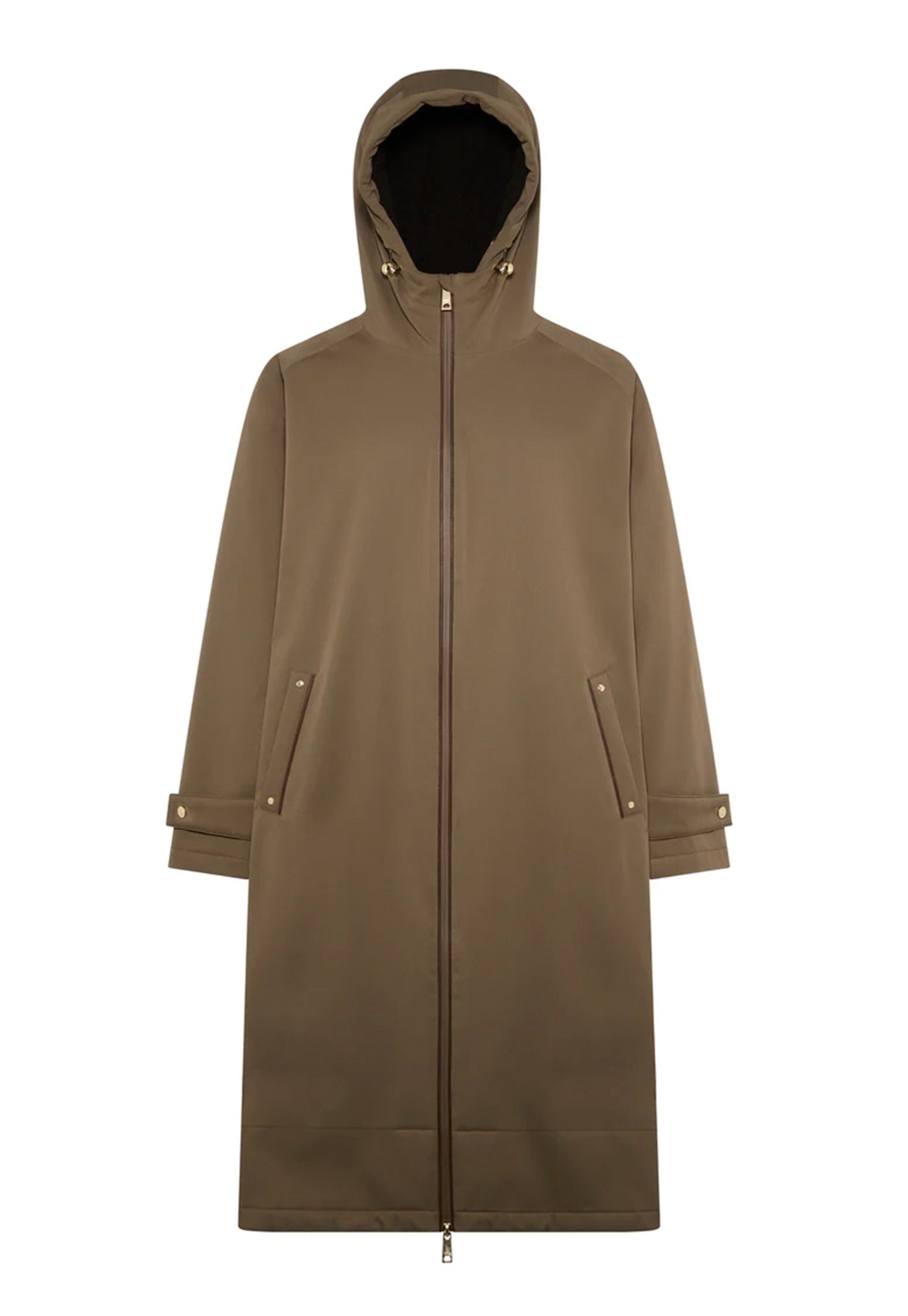 One Size Waterproof Coat - Mink