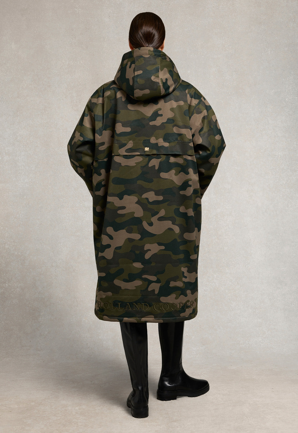 One Size Waterproof Coat - Camo