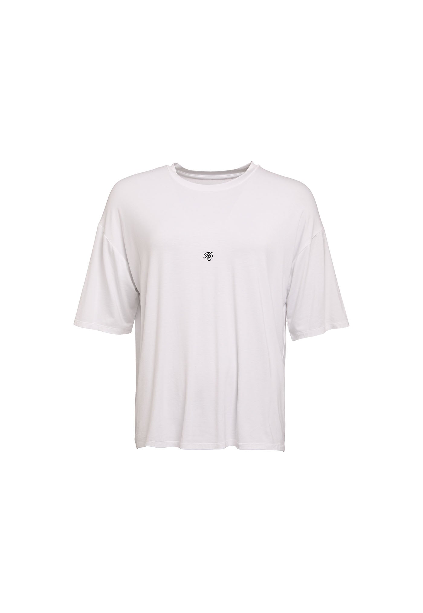 Oversized Monogram Tee - White