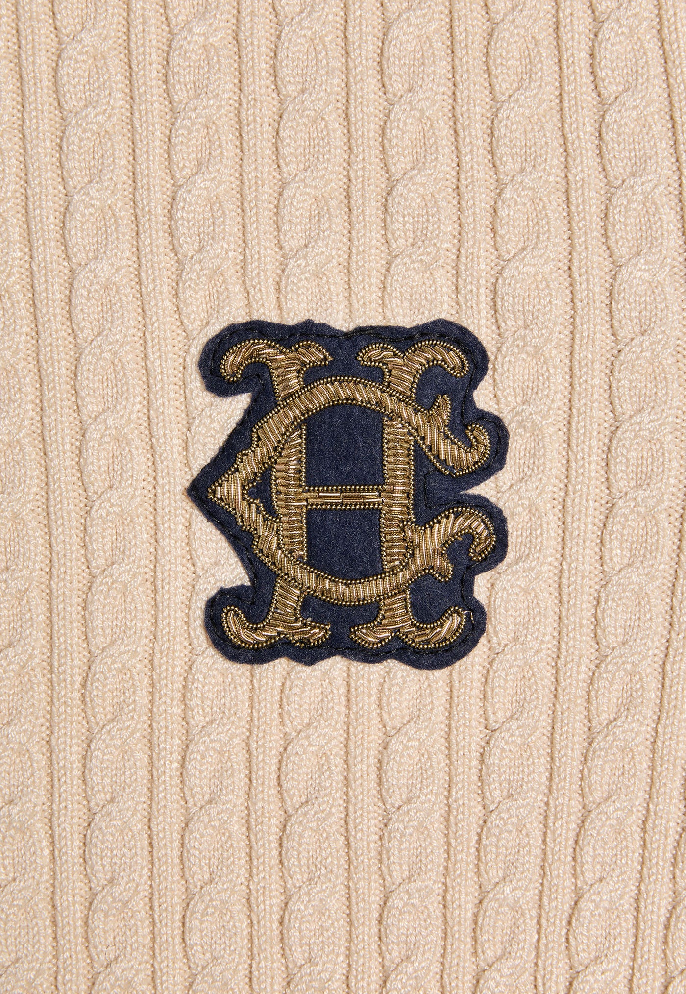 Princeton Crew Neck Knit - Almond