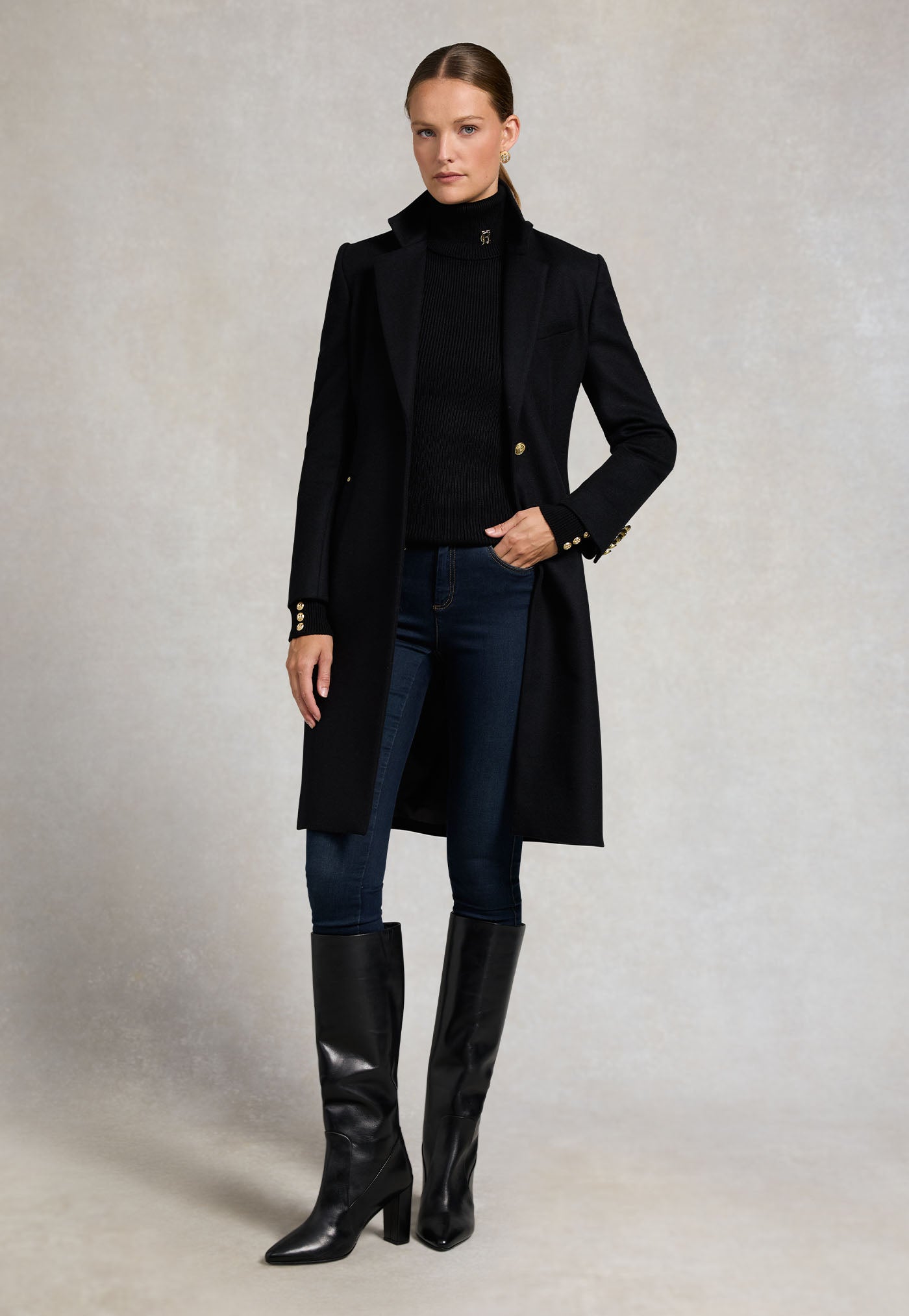 Regency Coat - Black