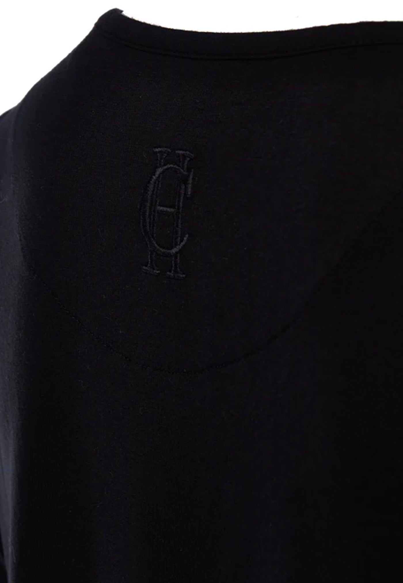 Relax Fit Crew Neck Tee - Black