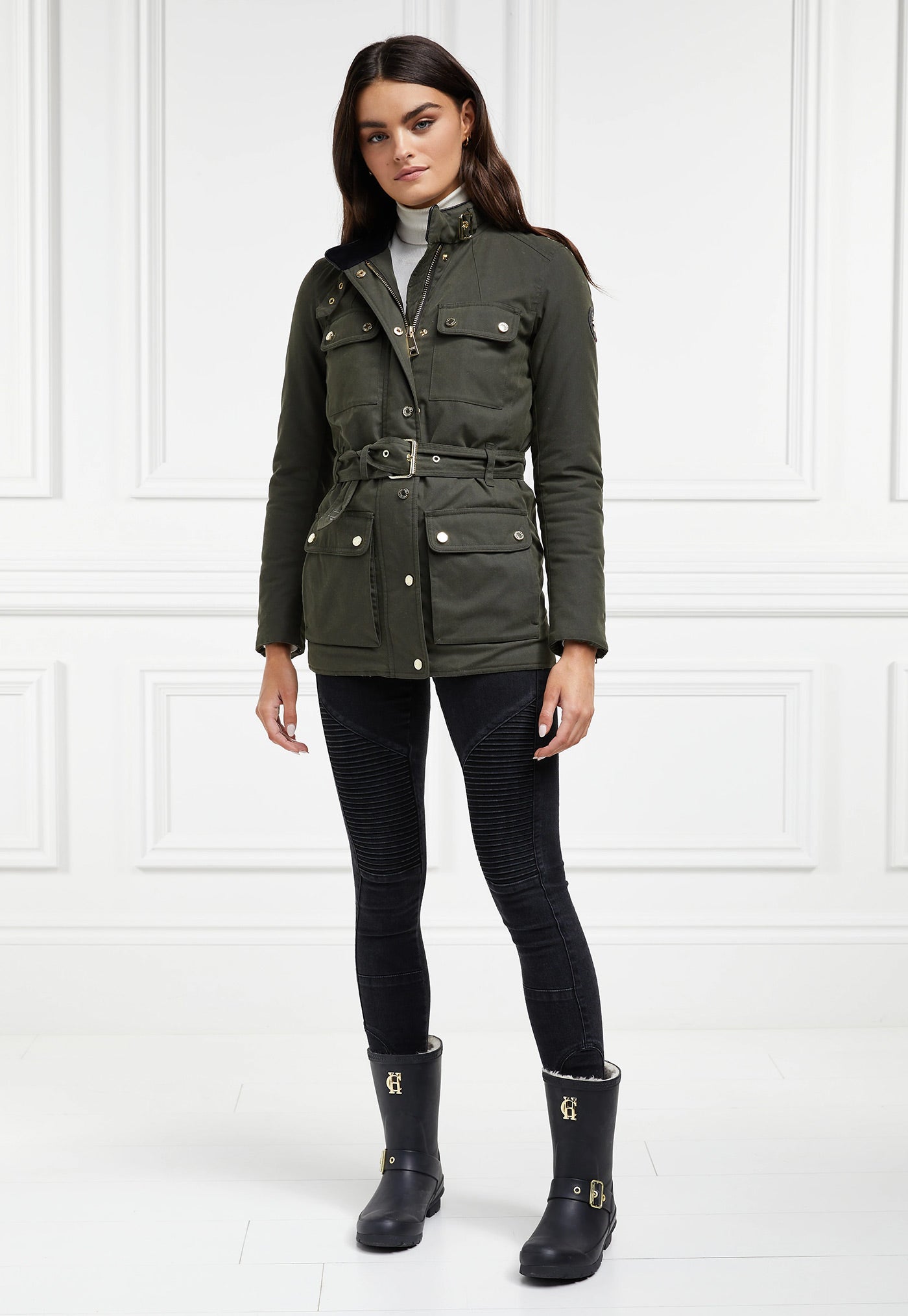 Sherpa Lined Chelsea Wellington - Matte Black