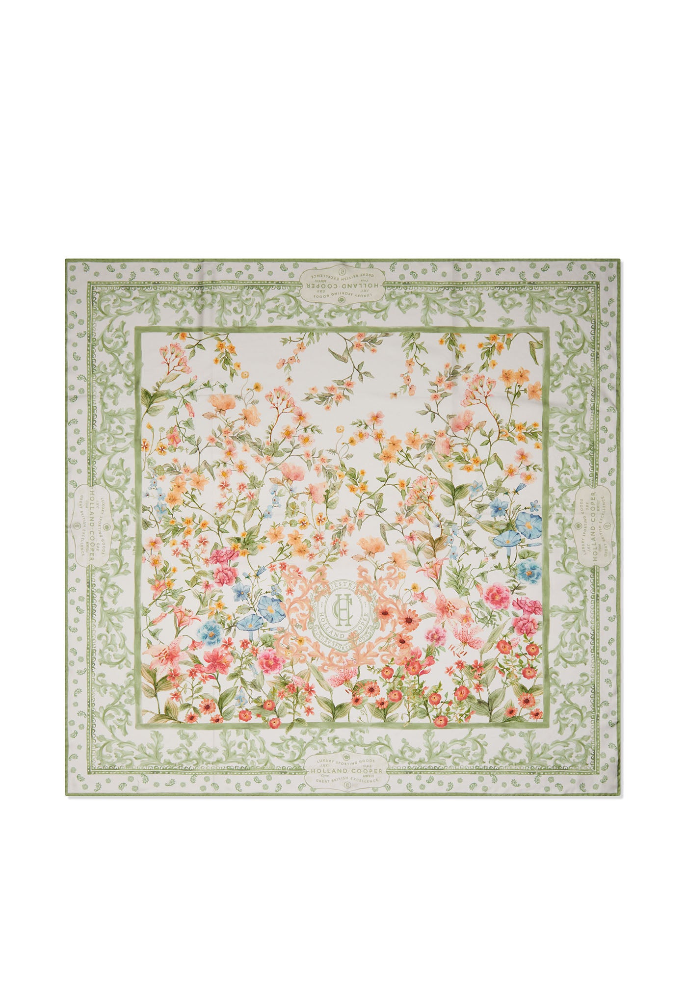 Silk Scarf - Heritage Garden