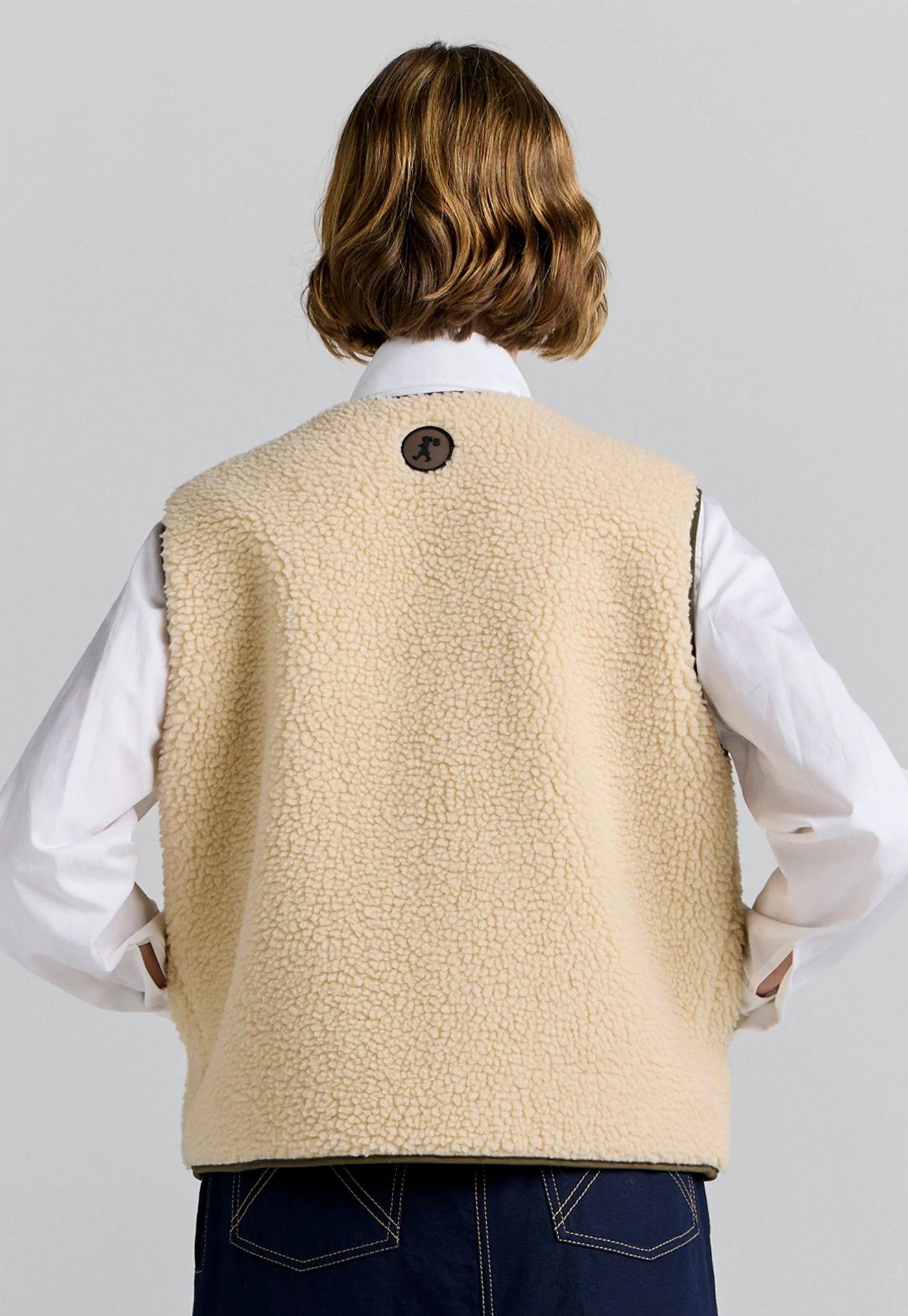 Rider Vest - Natural/Olive