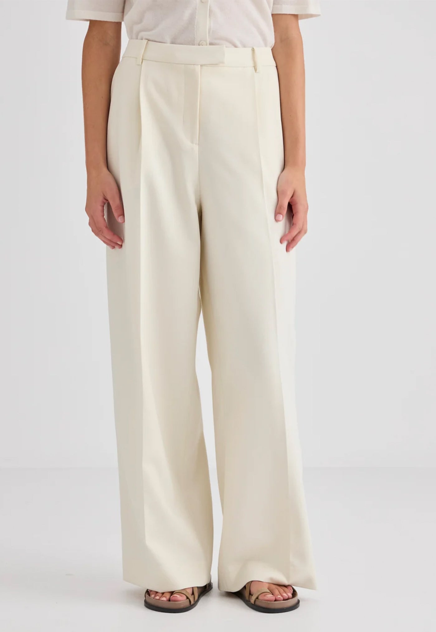 Simone Trouser - Ecru