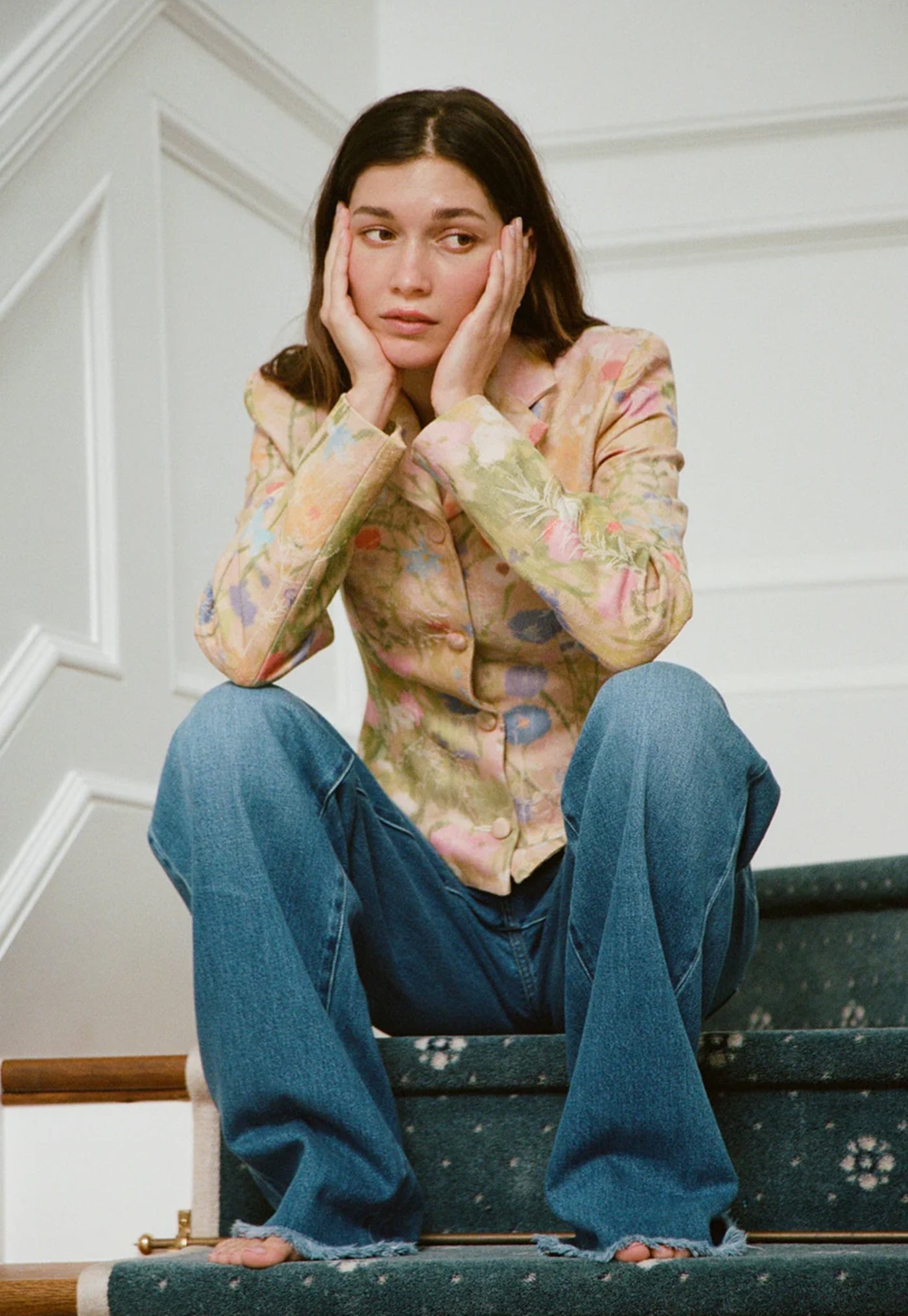Darling Blazer - Pressed Flowers