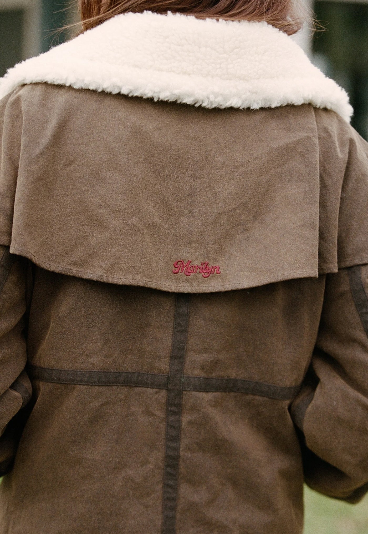 When It All Feels Impossible Jacket - Washed Brown