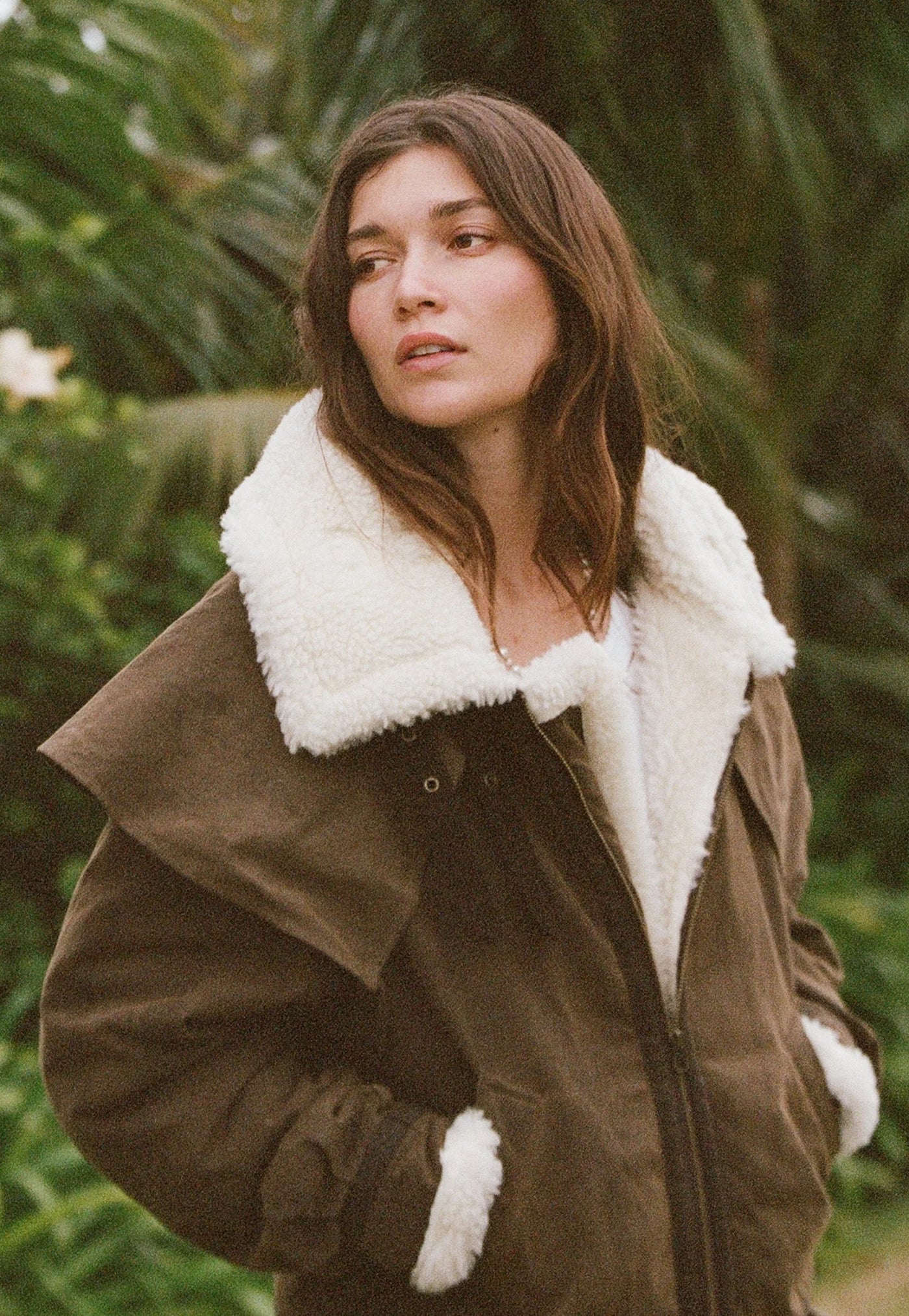 When It All Feels Impossible Jacket - Washed Brown