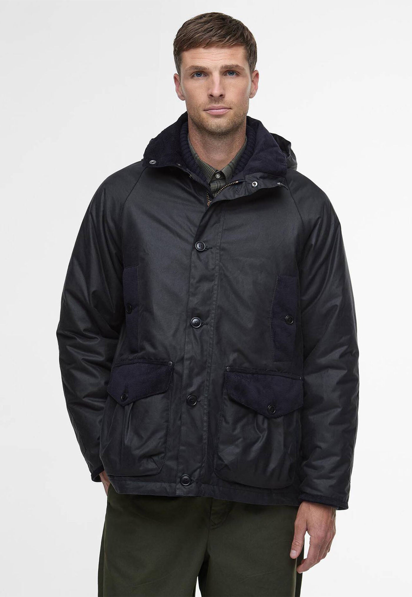 Modern Heritage Beaufort Wax Jacket - Navy