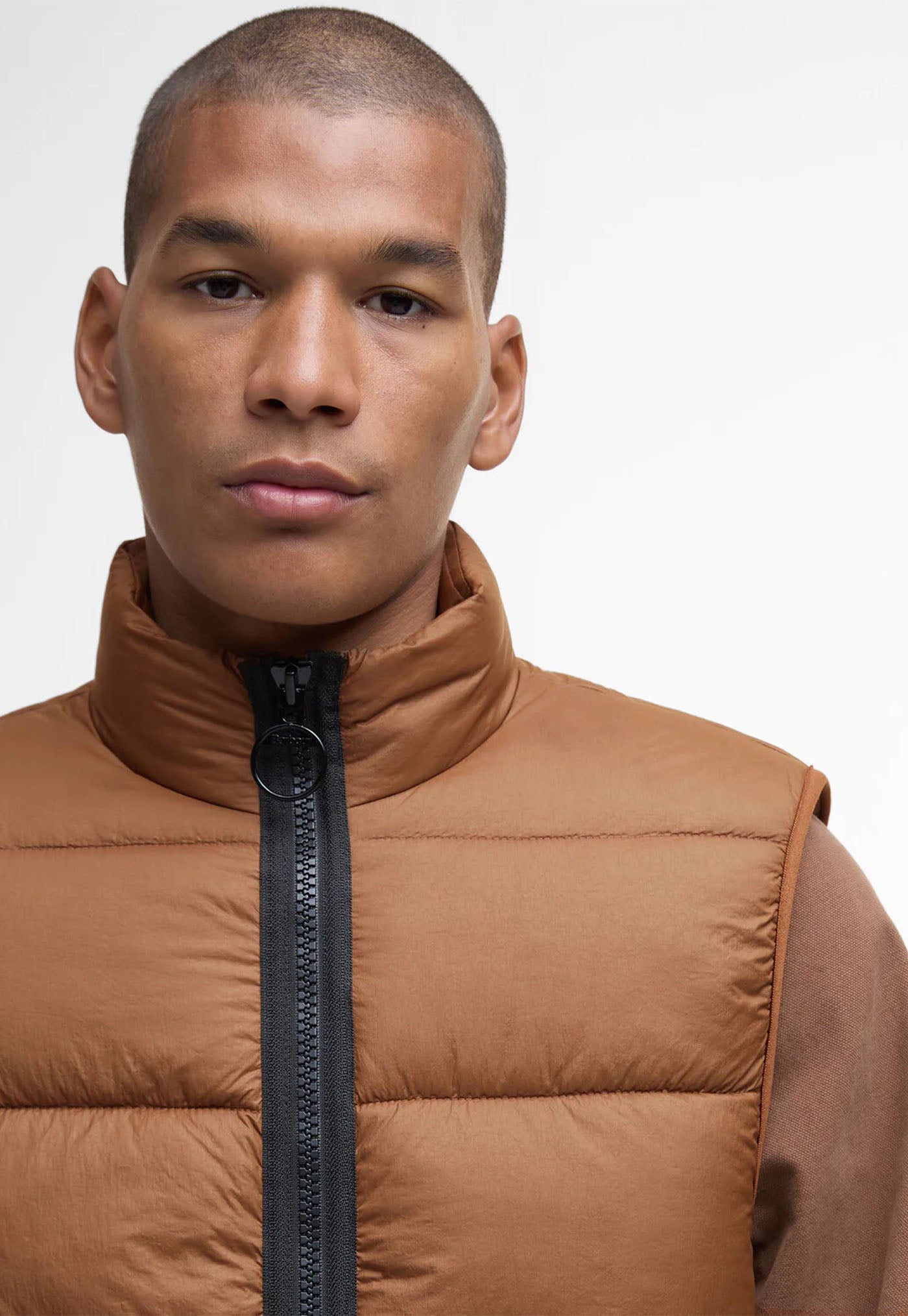 Offshore Quilted Gilet - Umber