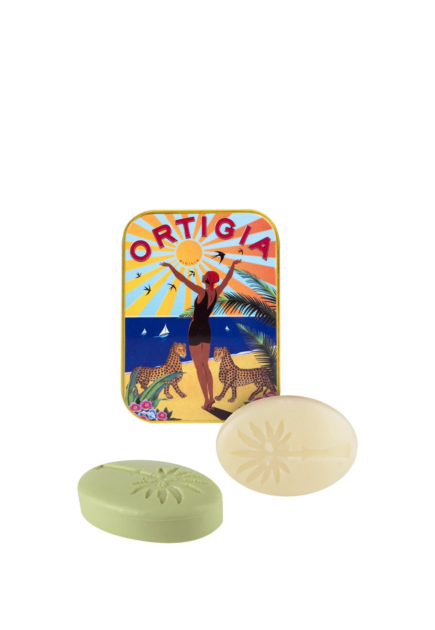 City Tin Ortigia Soap 25g x2