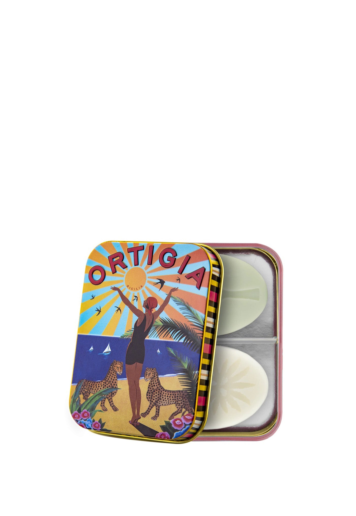 City Tin Ortigia Soap 25g x2