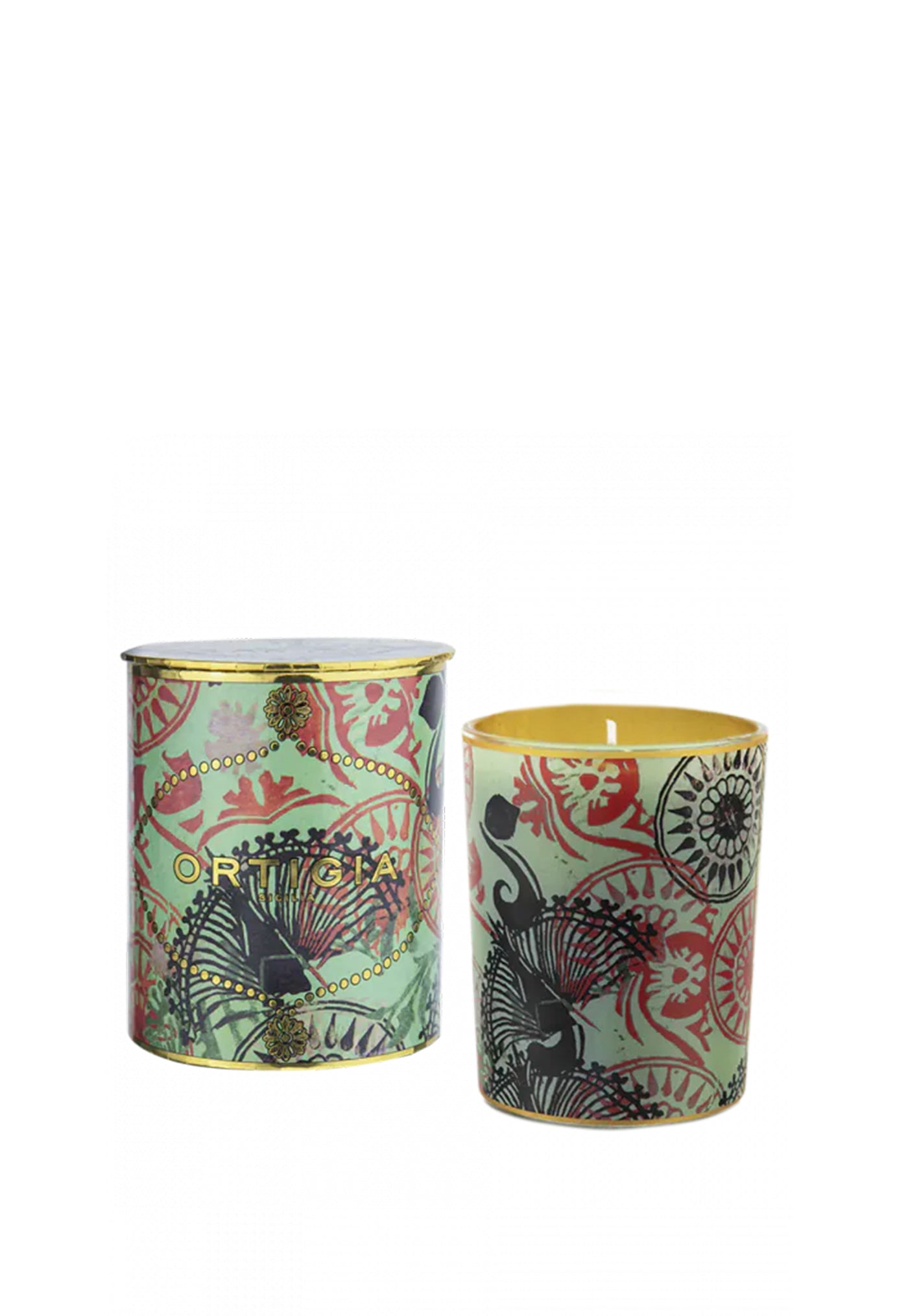 Fico D'India Decorated Candle Small