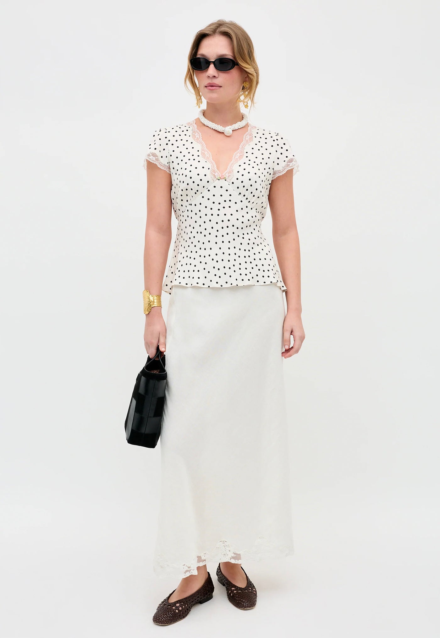 Crystal Skirt - Cream