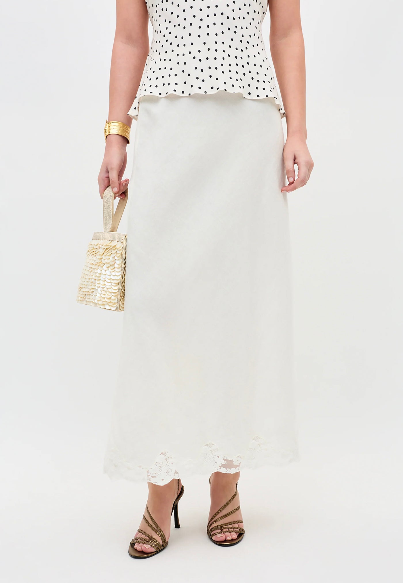 Crystal Skirt - Cream