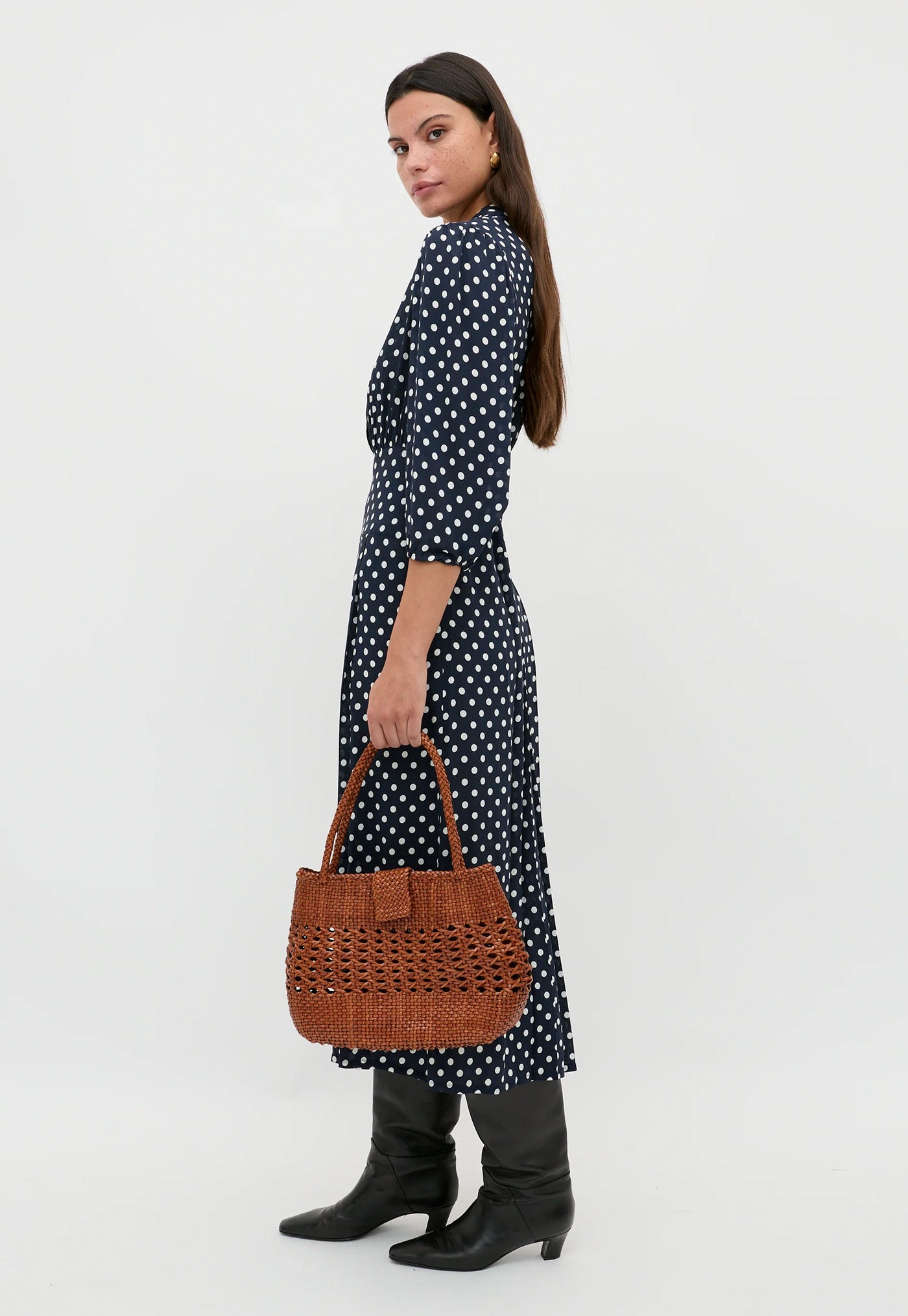 Izzy Dress - Runway Spot Navy